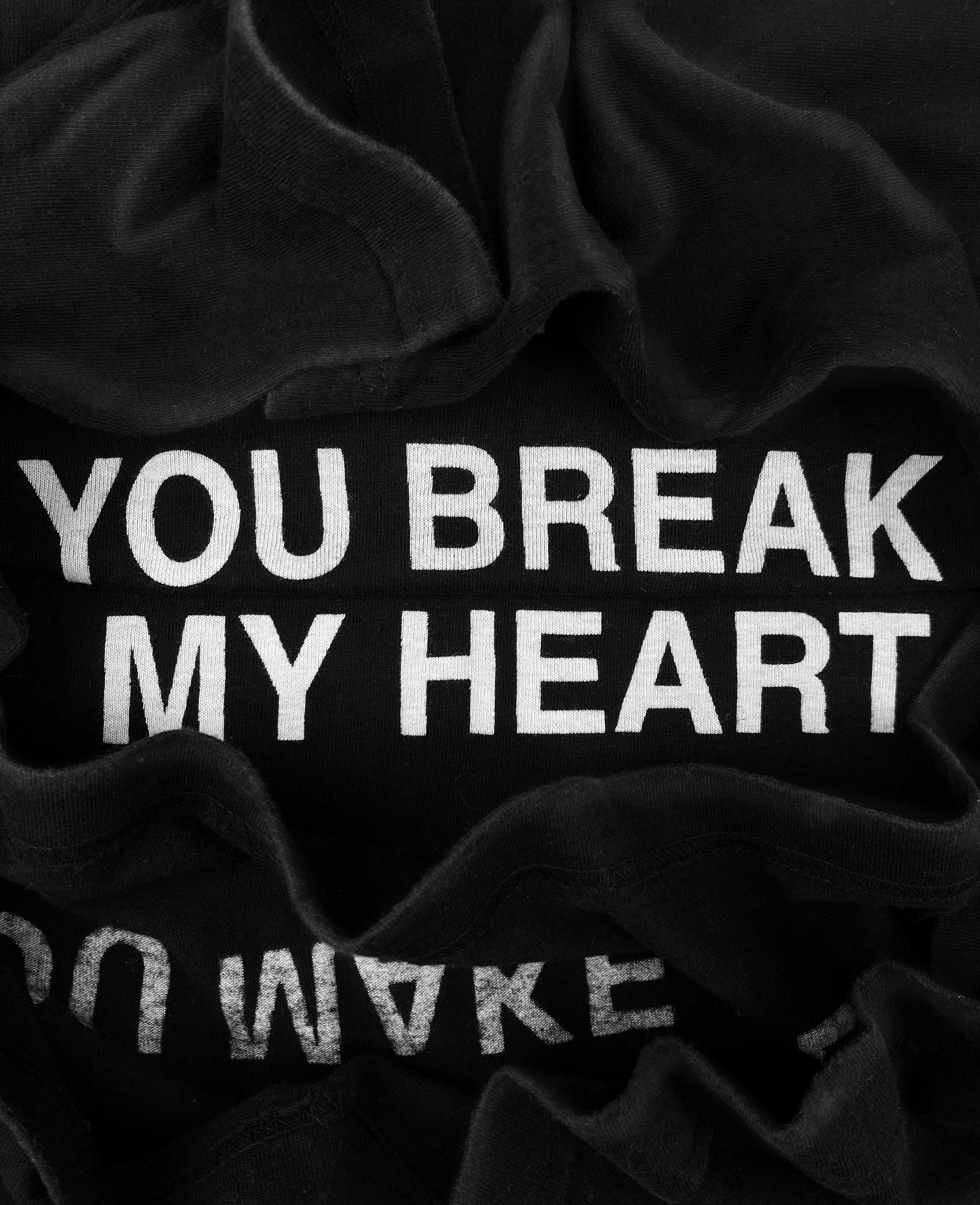 SS02 Junya Watanabe ‘Break My Heart’ Poem Longsleeve Shirt