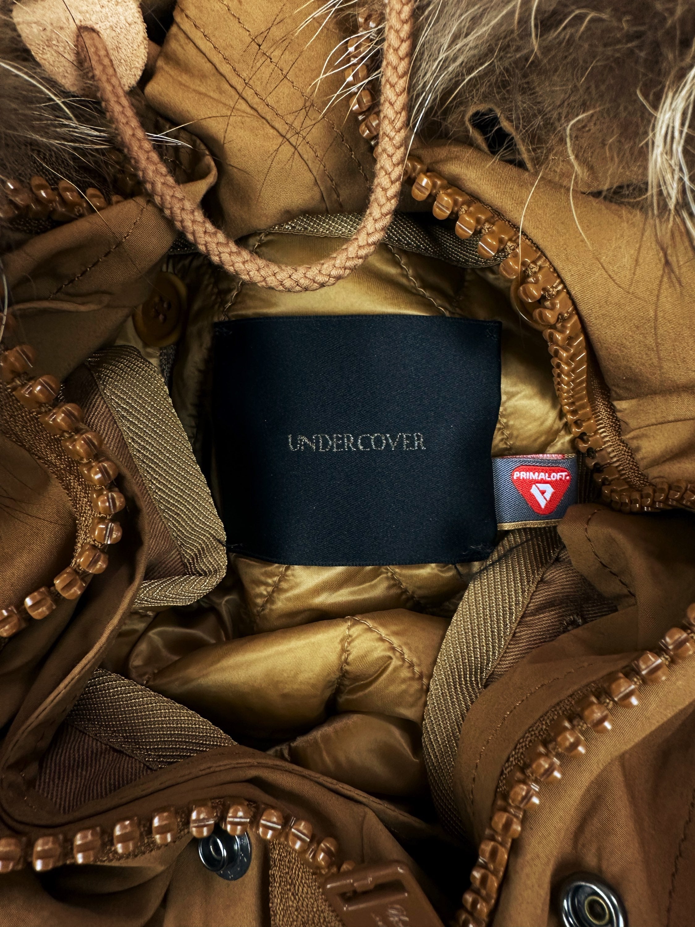 AW15 Undercover ‘Slash’ Magazine Modular Fur Primaloft Parka