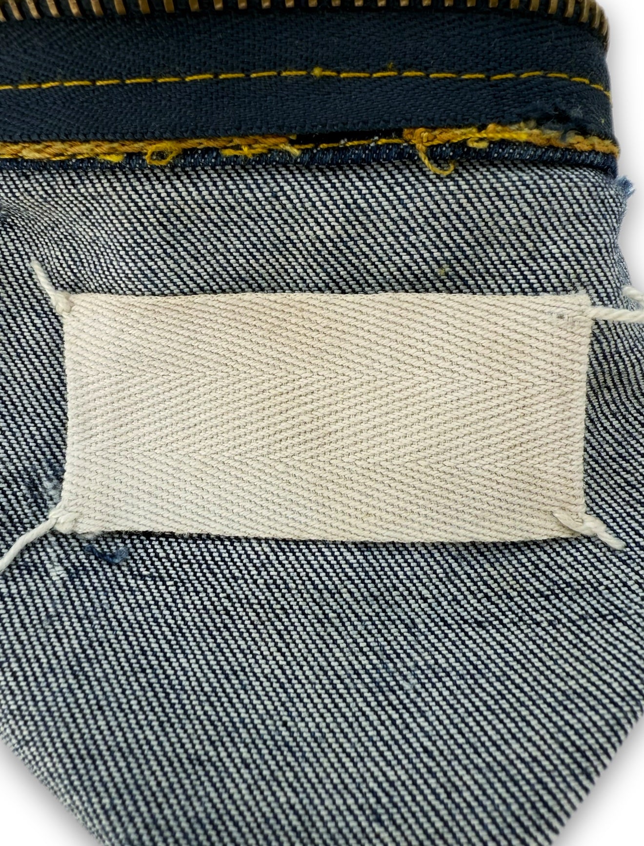 SS99 Maison Margiela ‘Jean Pocket’ Denim Zipper Wallet