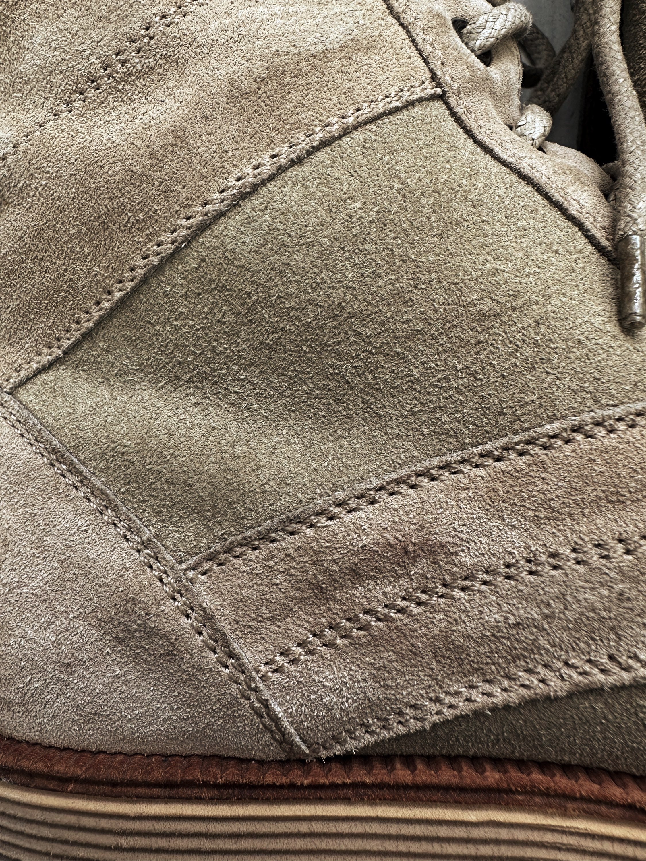 00s Dolce & Gabbana Suede Hi-top Combat Boots
