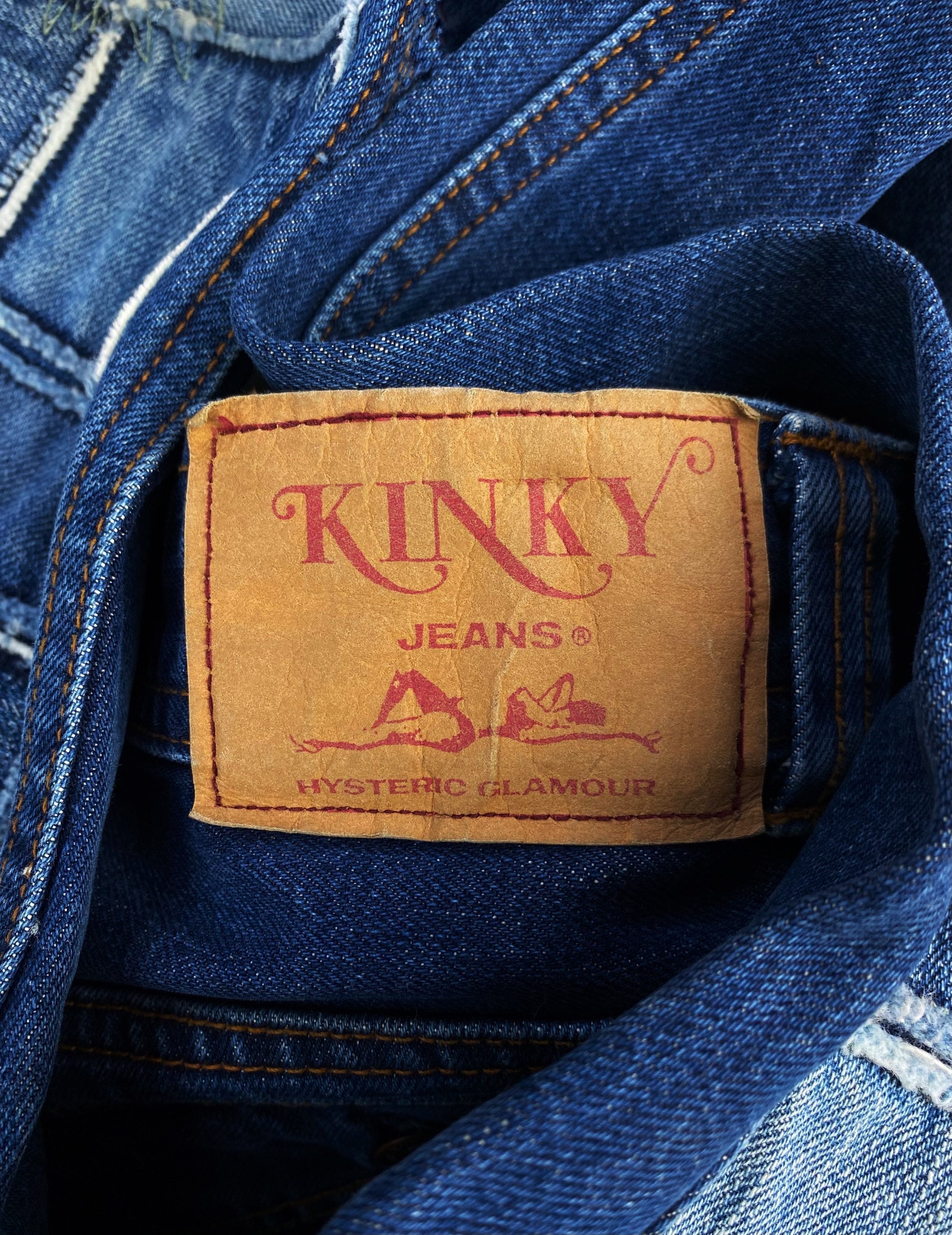 Hysteric Glamour ‘Patchwork’ Indigo Kinky Pocket Denim