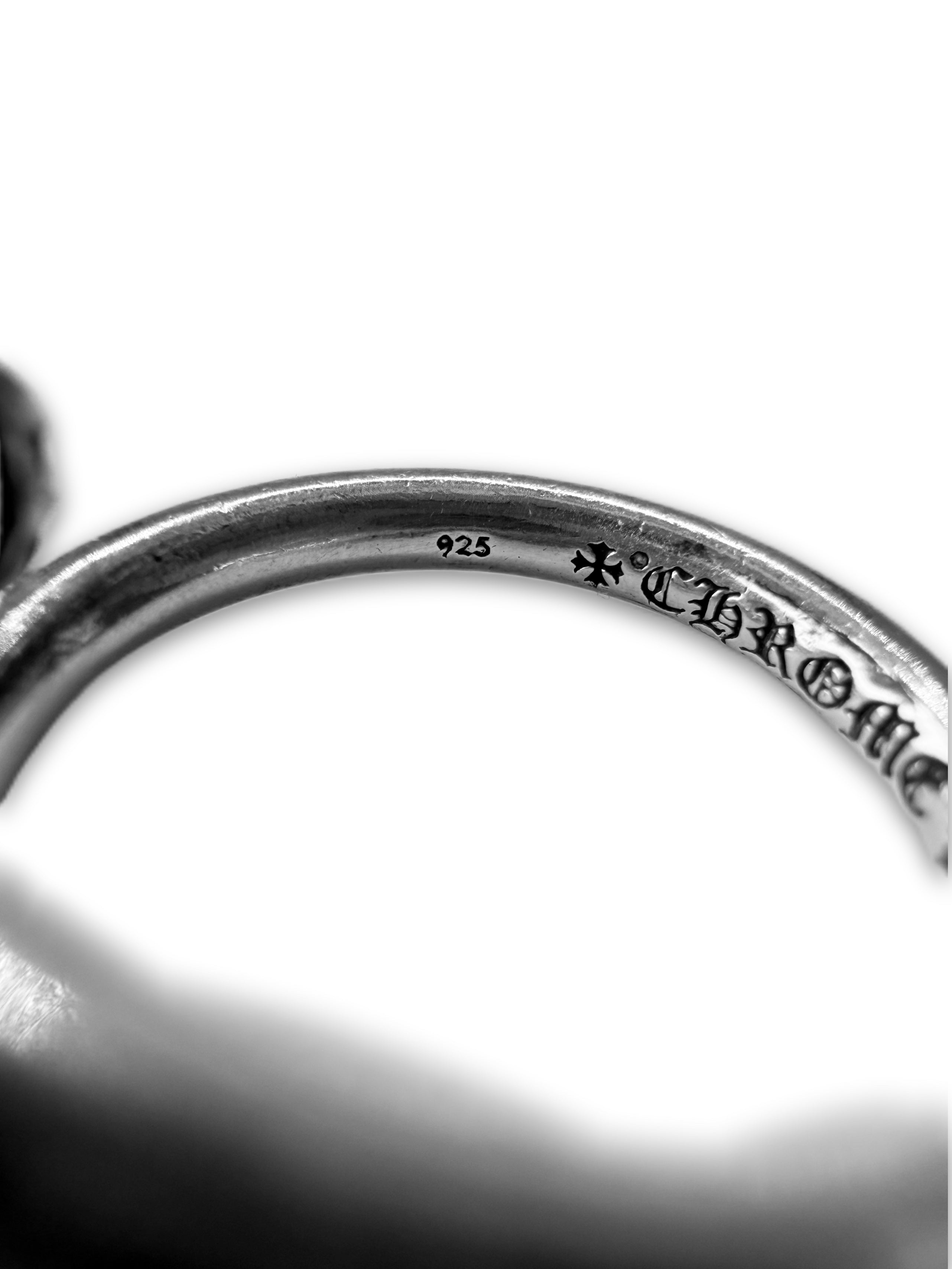 Chrome Hearts ‘Nail’ .925 Silver Etched Ring