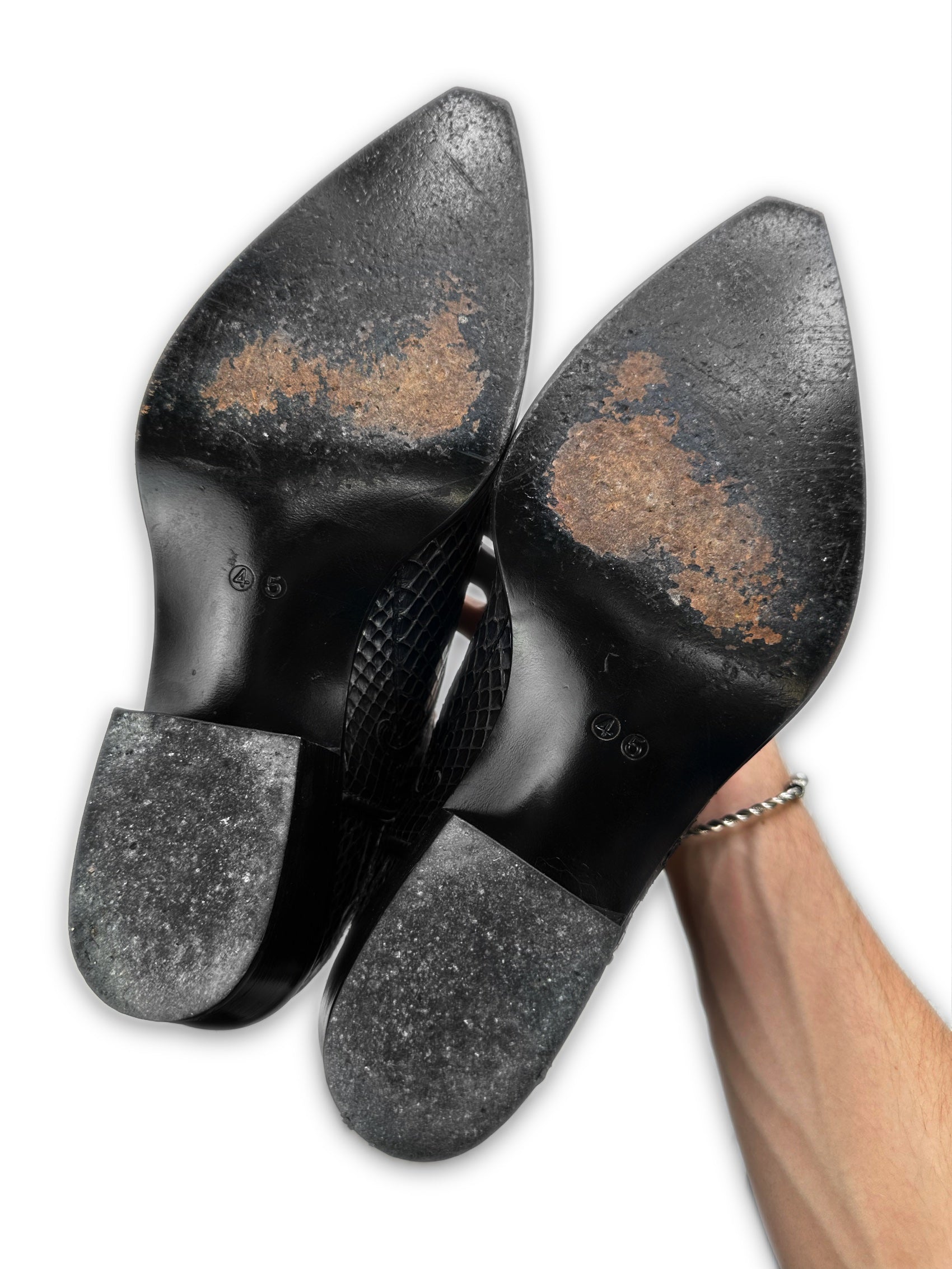 SS00 Gucci by Tom Ford ‘Runway Worn’ Python/Ostrich Leather Western Boots