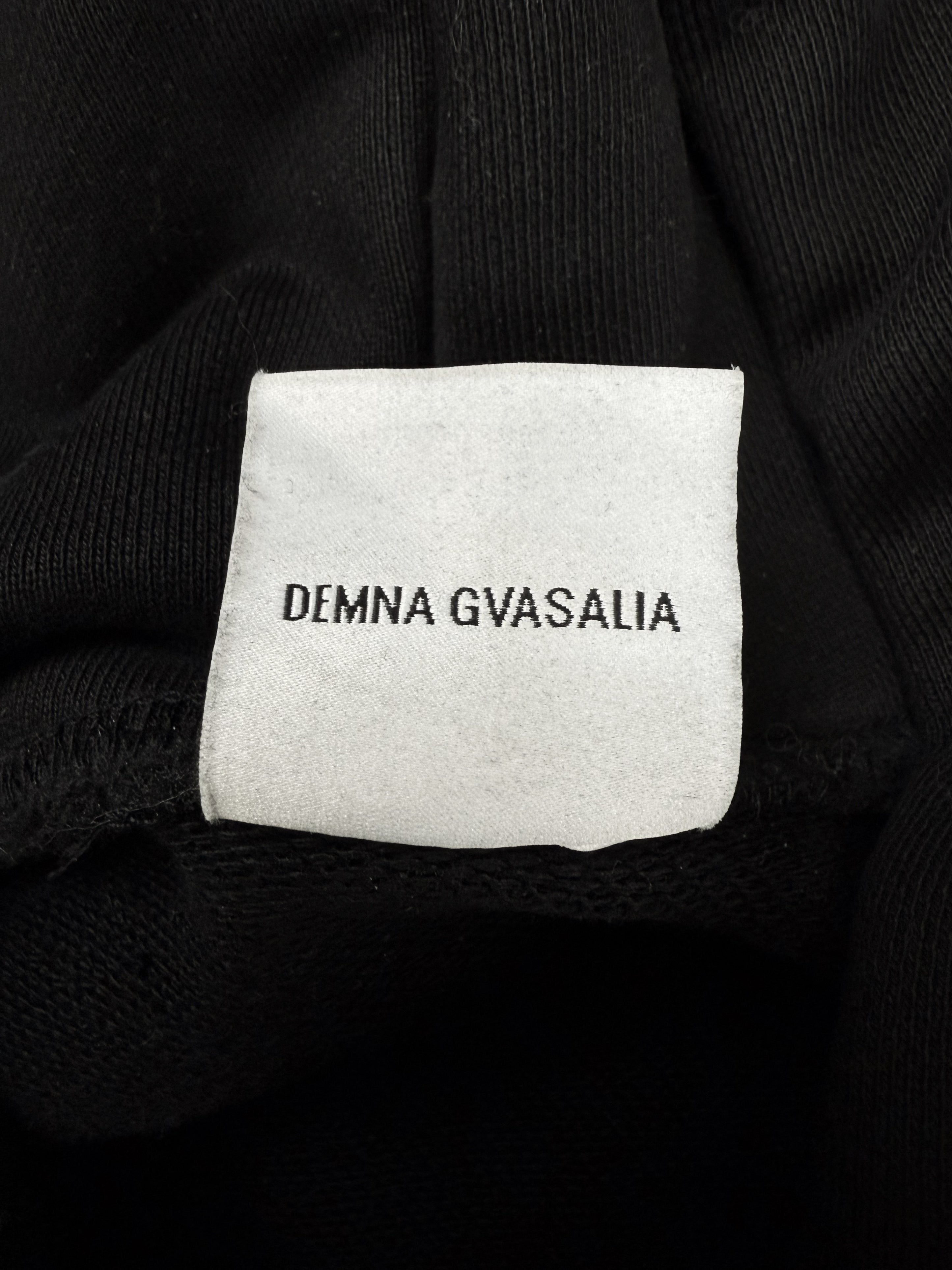 SS20 Vetements ‘Ecstasy’ Logo Black Oversized Graphic Hoodie