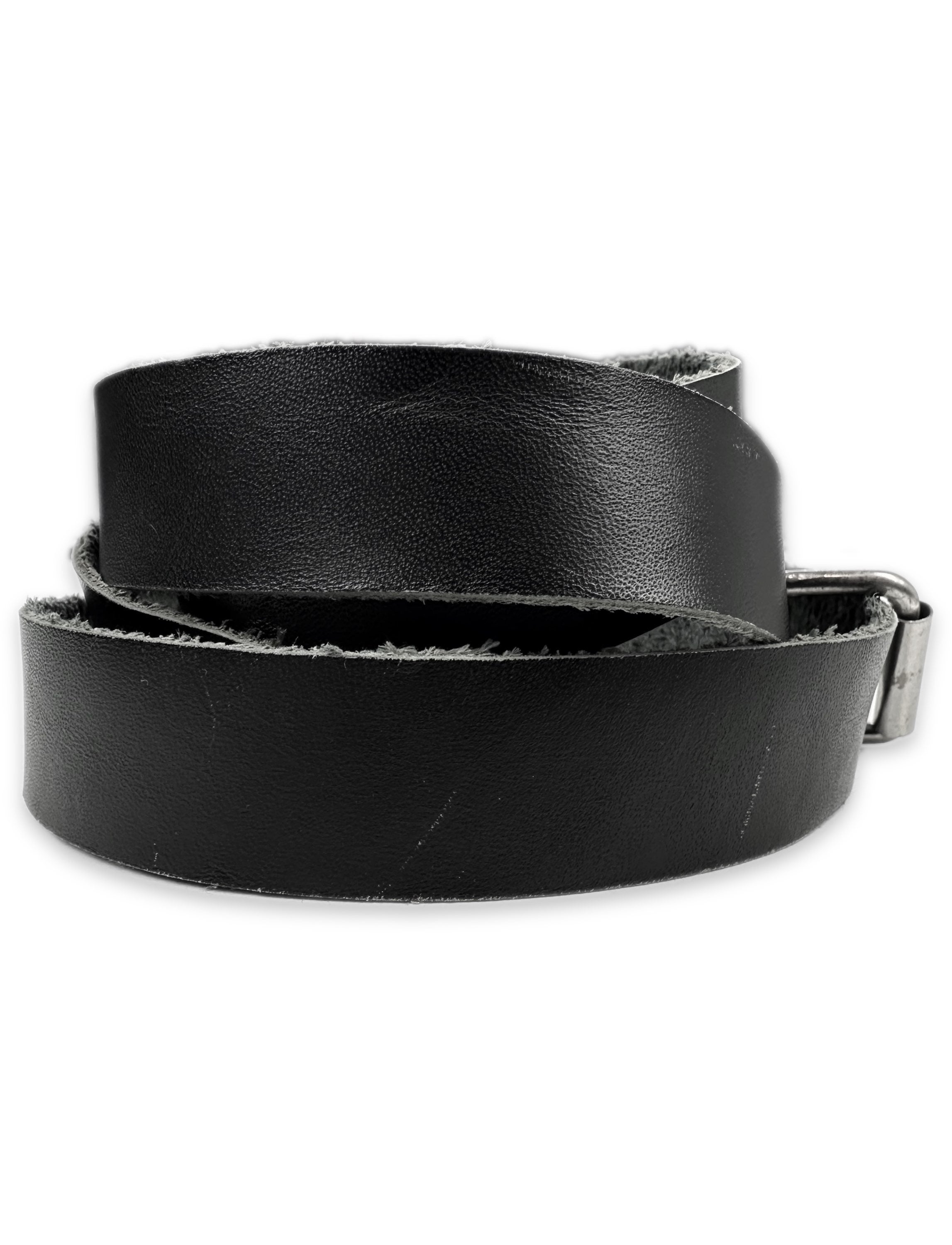 90s Comme des Garçons Homme Black Leather Belt