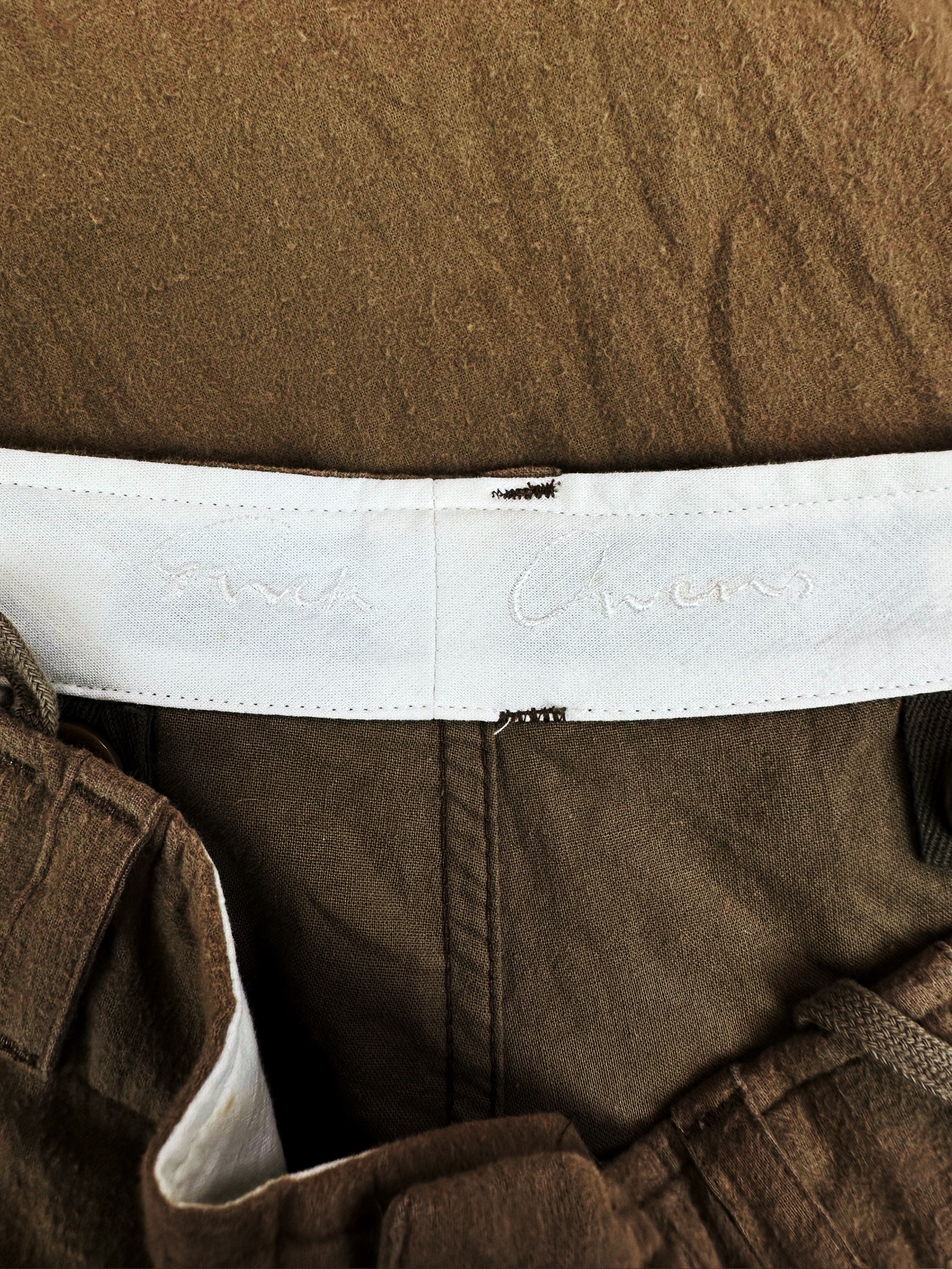 Rick Owens Beige Multi Pocket Light Weight Cargo Pants