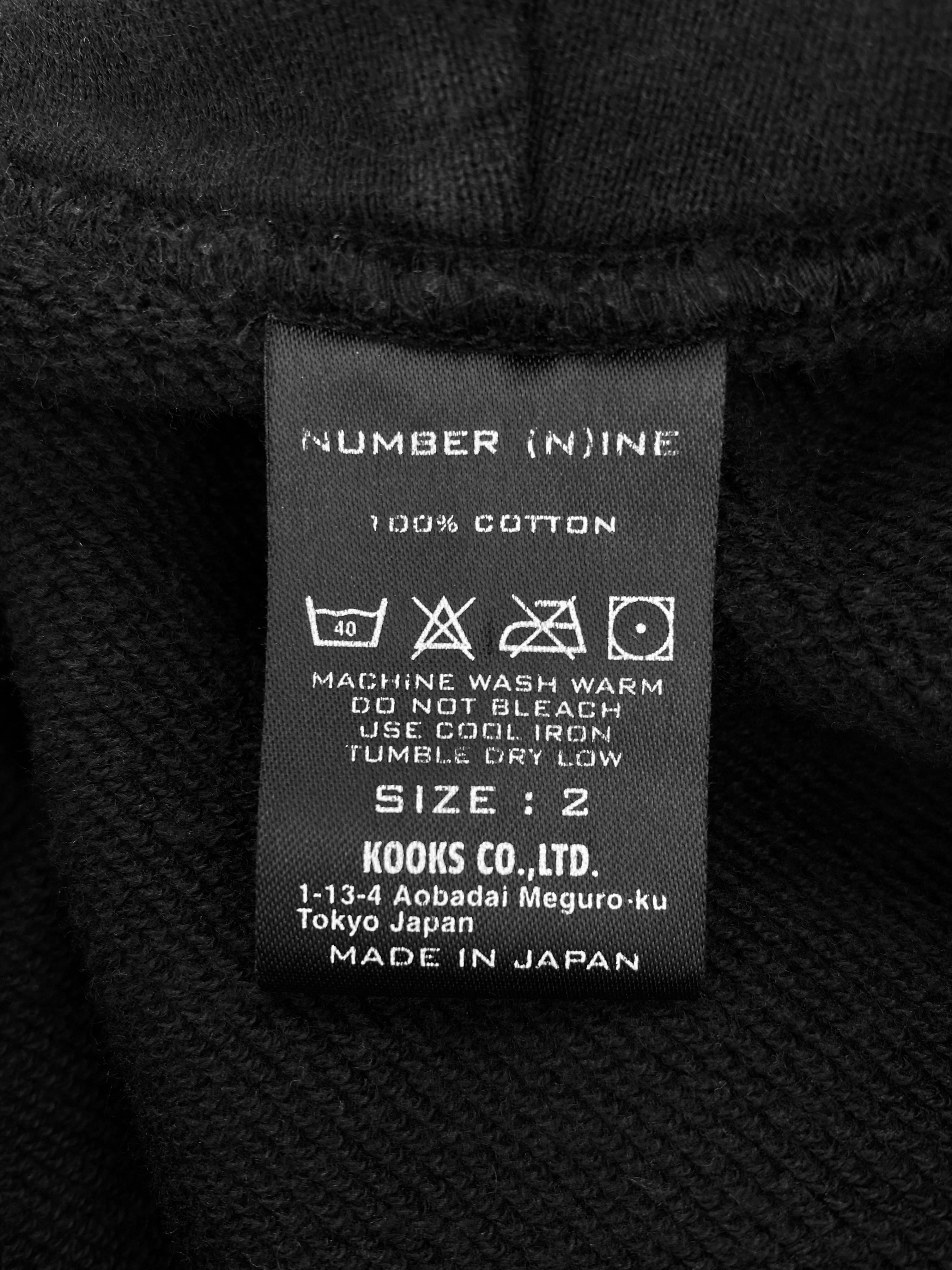 FW09 Number (N)ine Charles Peterson Mosh Pit Hoodie