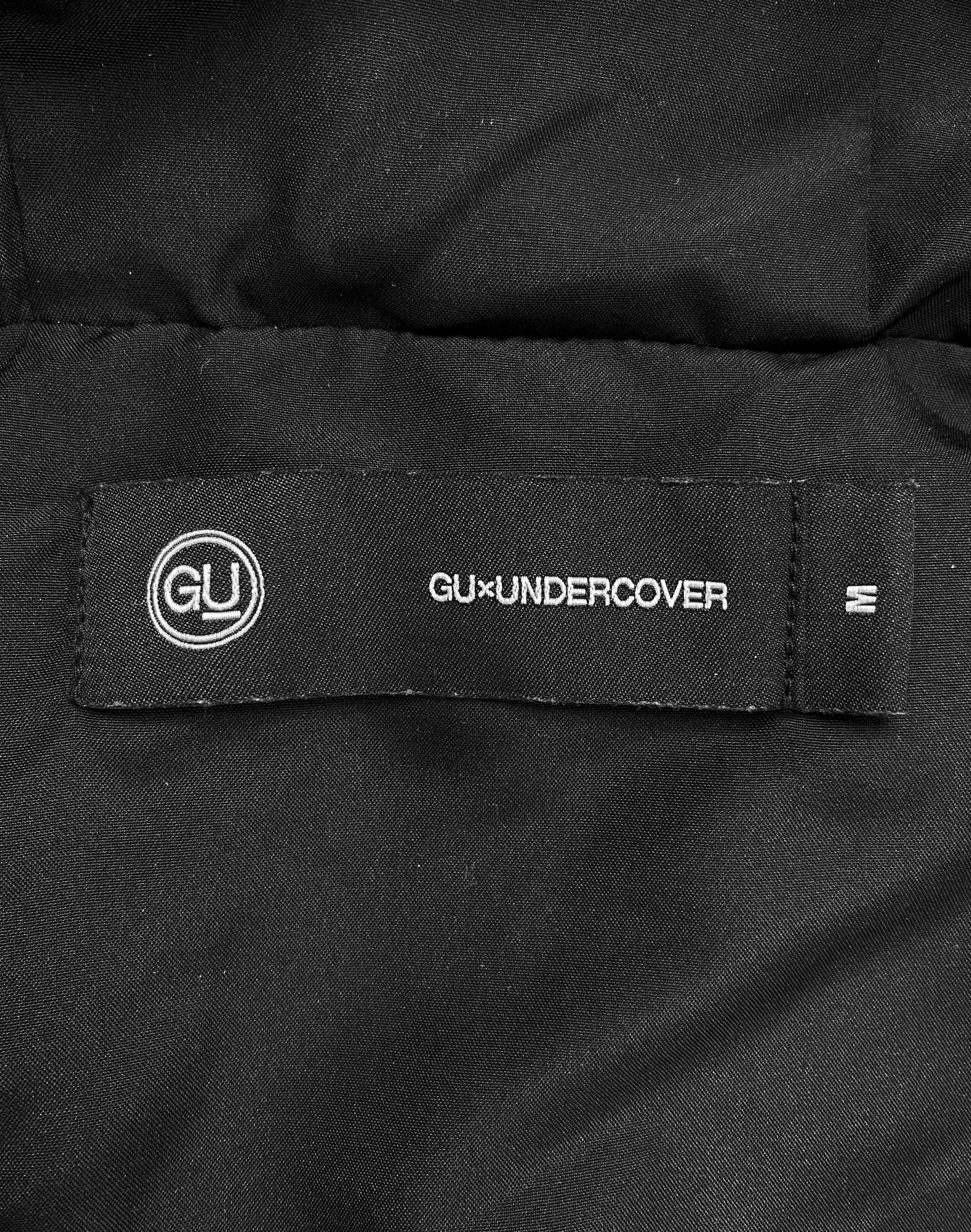 Undercover ‘Freedom’ Cherry Red Down Fill Quilted Puffer Jacket
