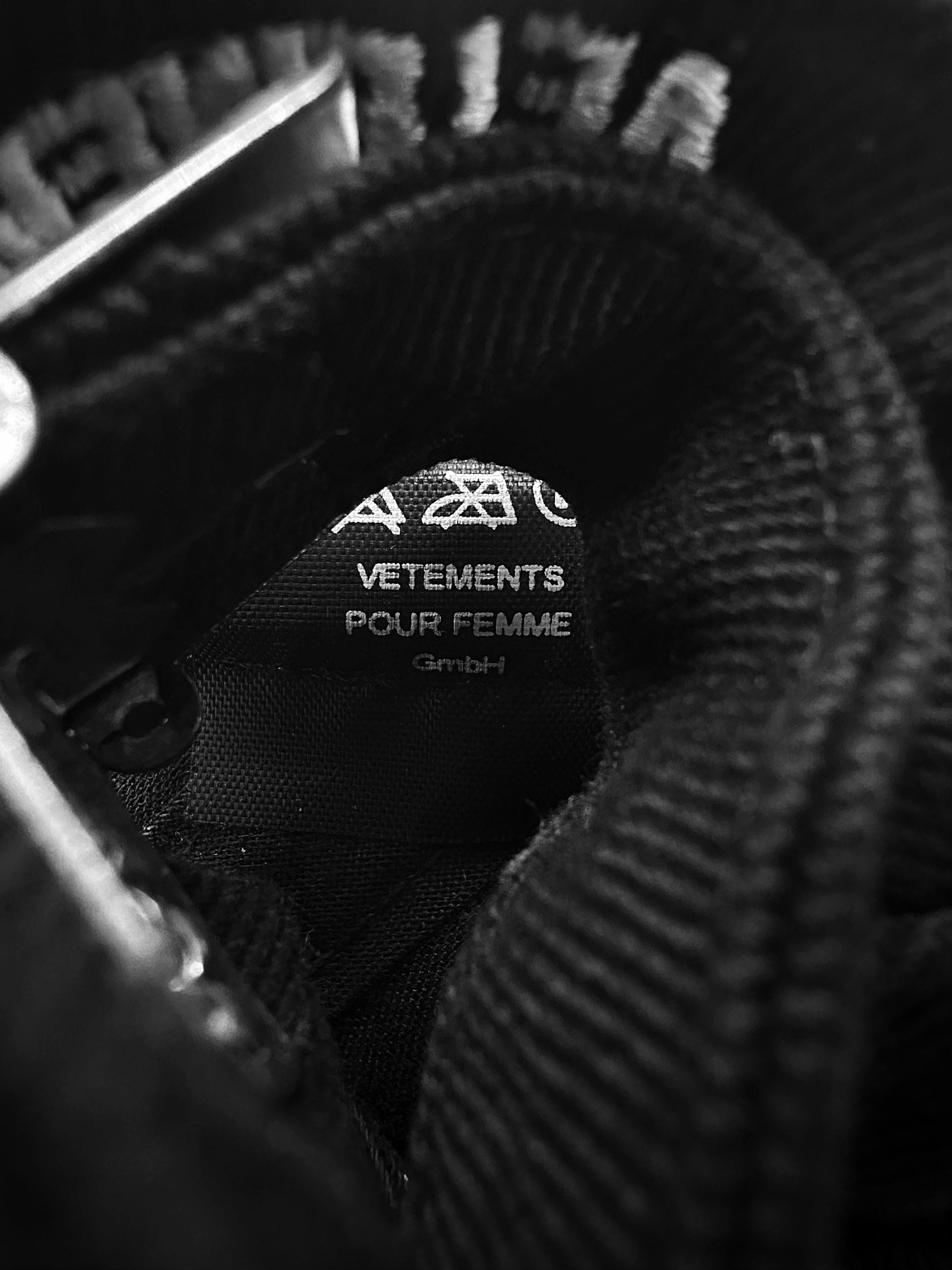 AW16 Vêtements ‘Sexual Fantasy’ Black Embroidered Hat