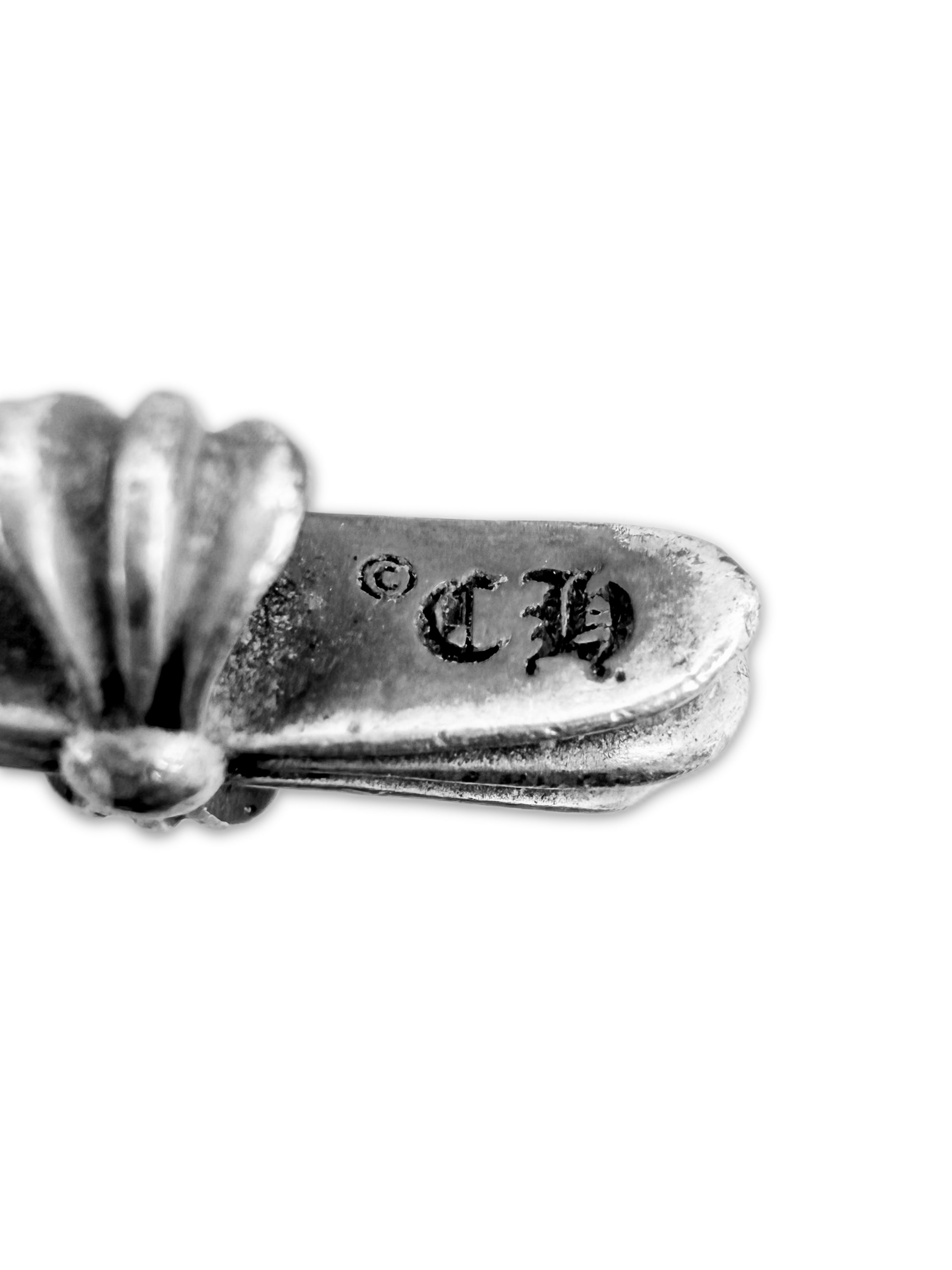 Chrome Hearts ‘Baby Fat’ Mini Cross .925 Silver Pendant