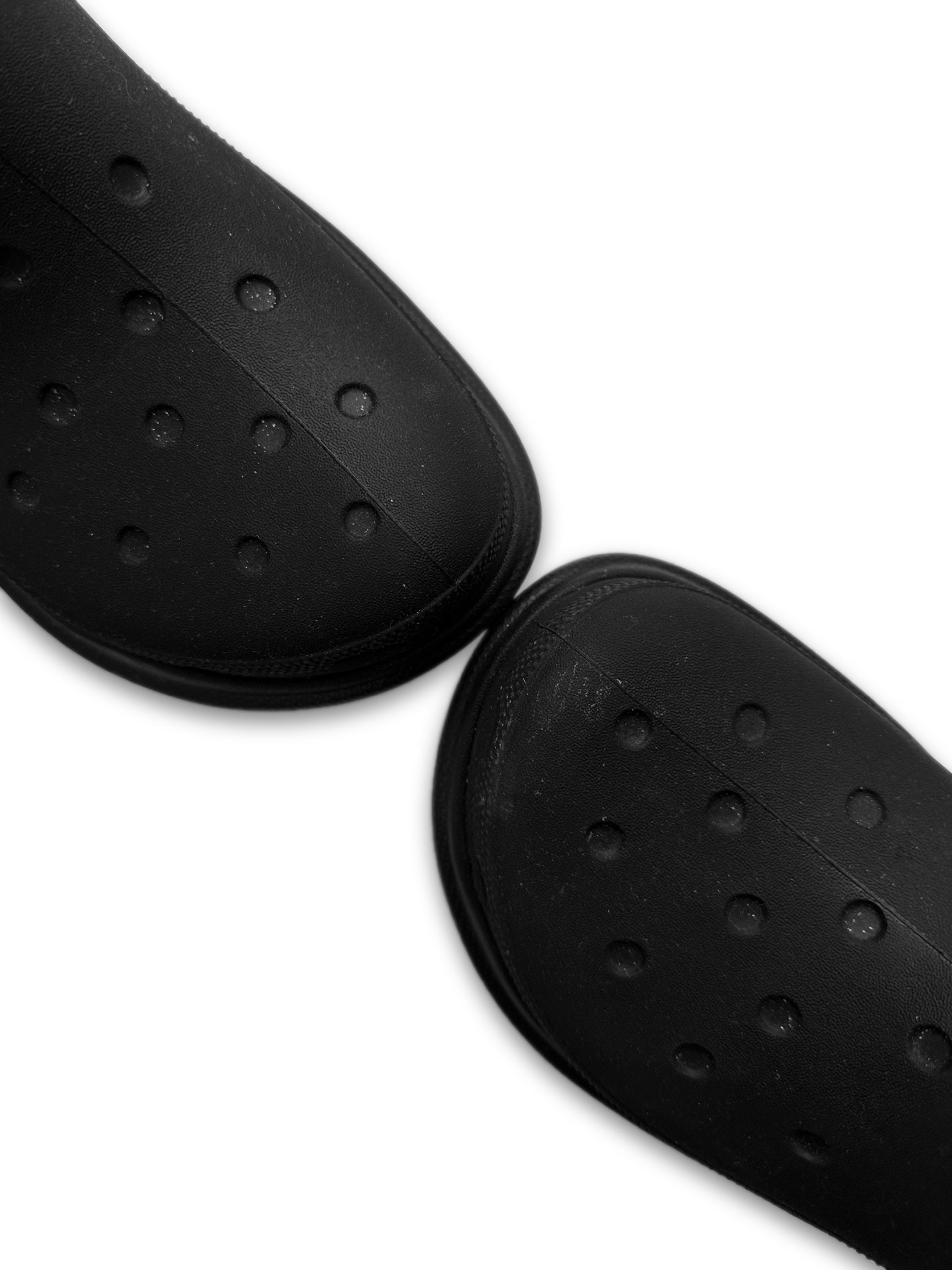 Balenciaga x Crocs Black Hi-top Rubber Rain Boots