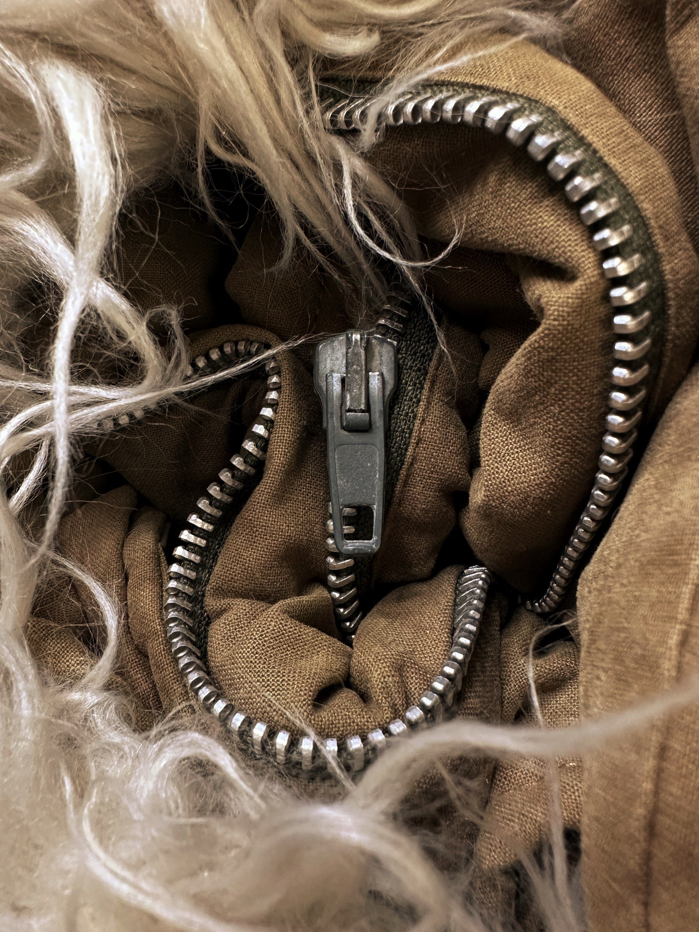 AW99 Helmut Lang ‘Astro’ Fur Ballistic Parachute Parka