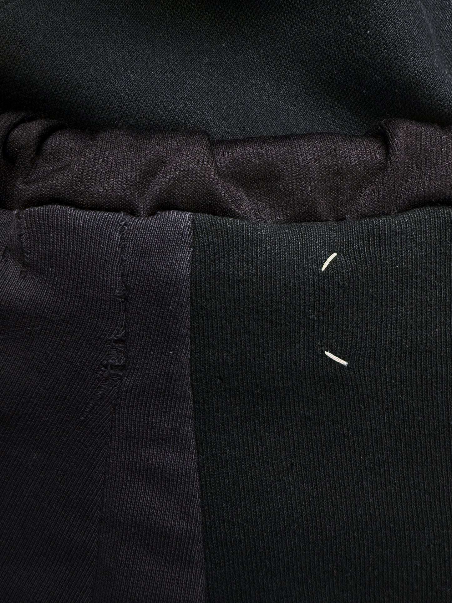 AW04 Maison Margiela 0 Artisanal Reconstructed Sweat Pants