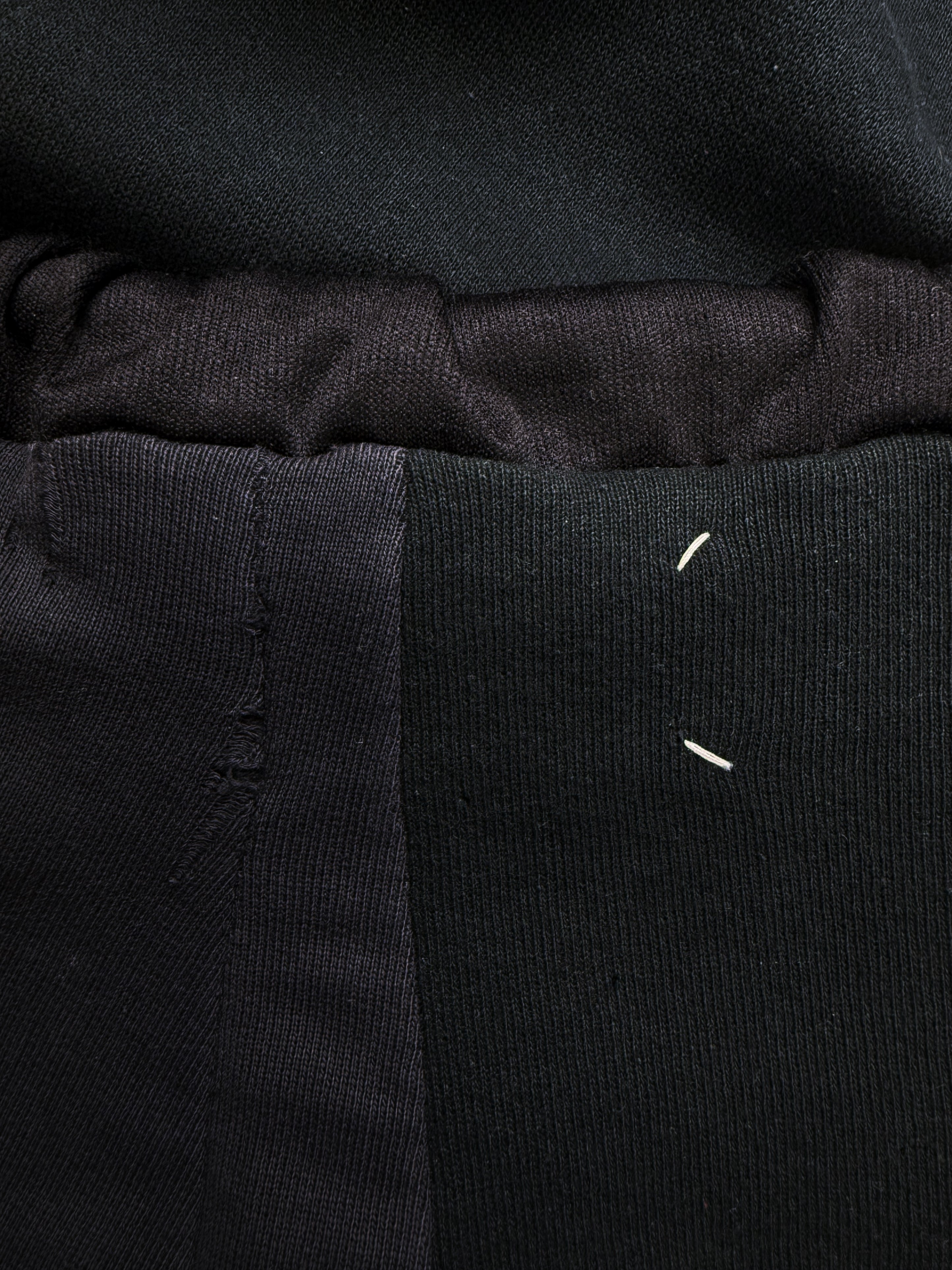 AW04 Maison Margiela 0 Artisanal Reconstructed Sweat Pants