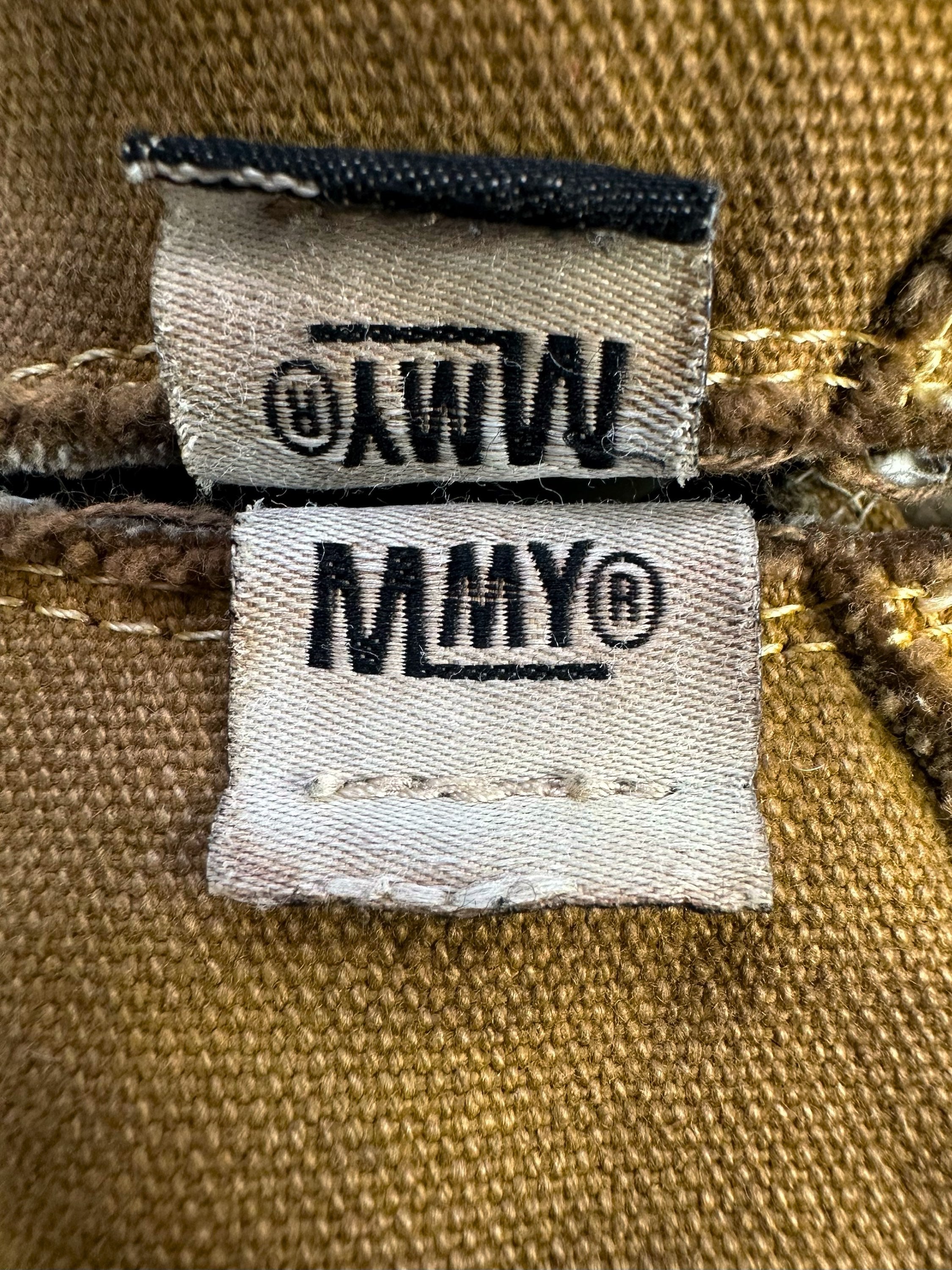 Mihara Yasuhiro MMY Wheat Canvas Hi-top Sneakers
