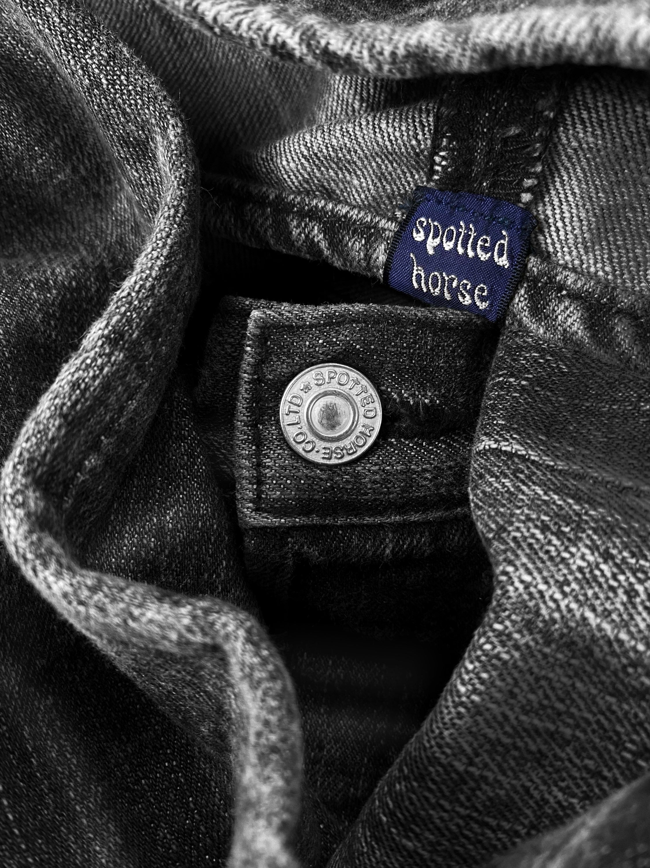 SS04 Yohji Yamamoto Y-3 X Adidas ‘Three Stripe’ Claw Mark Denim