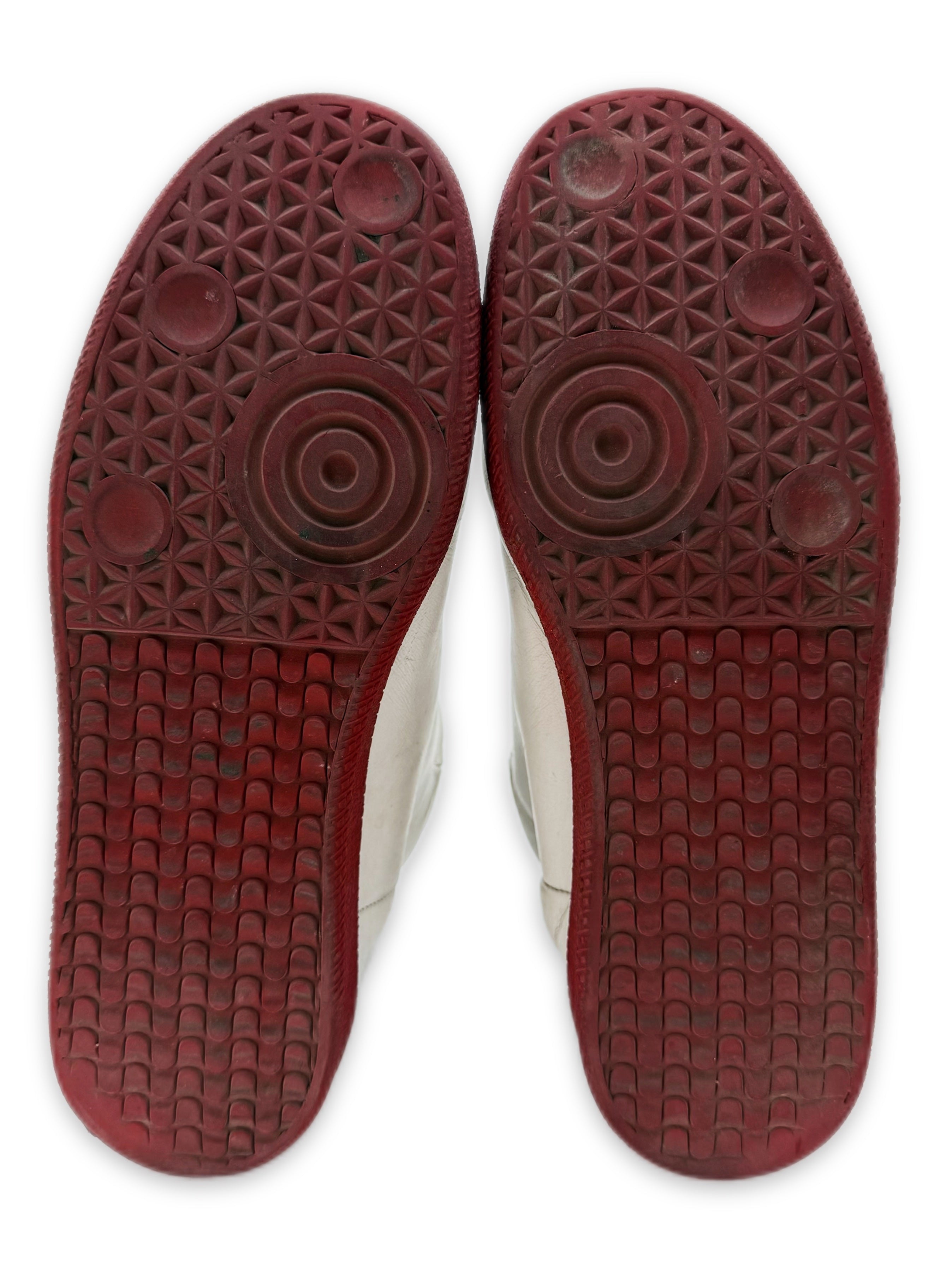Maison Margiela ‘Future’ Hi-top Leather Red Sole Sneakers