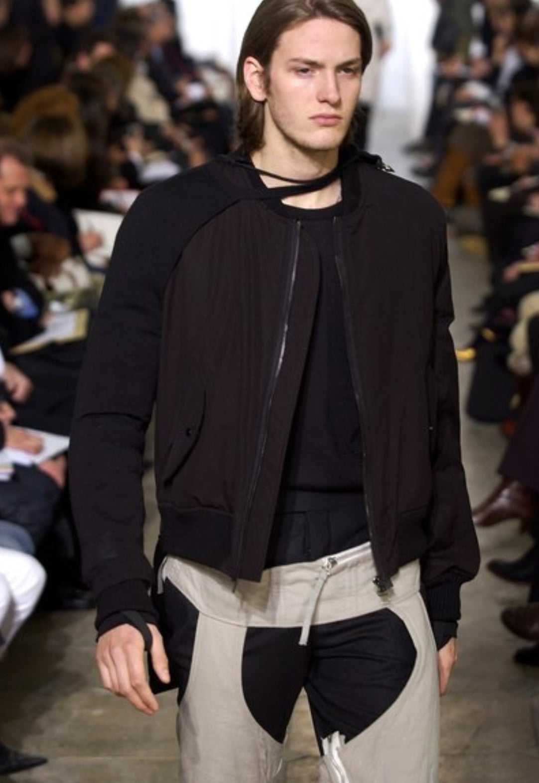 AW03 Helmut Lang PRESS SAMPLE ‘Bondage’ MA-1 Bomber Jacket