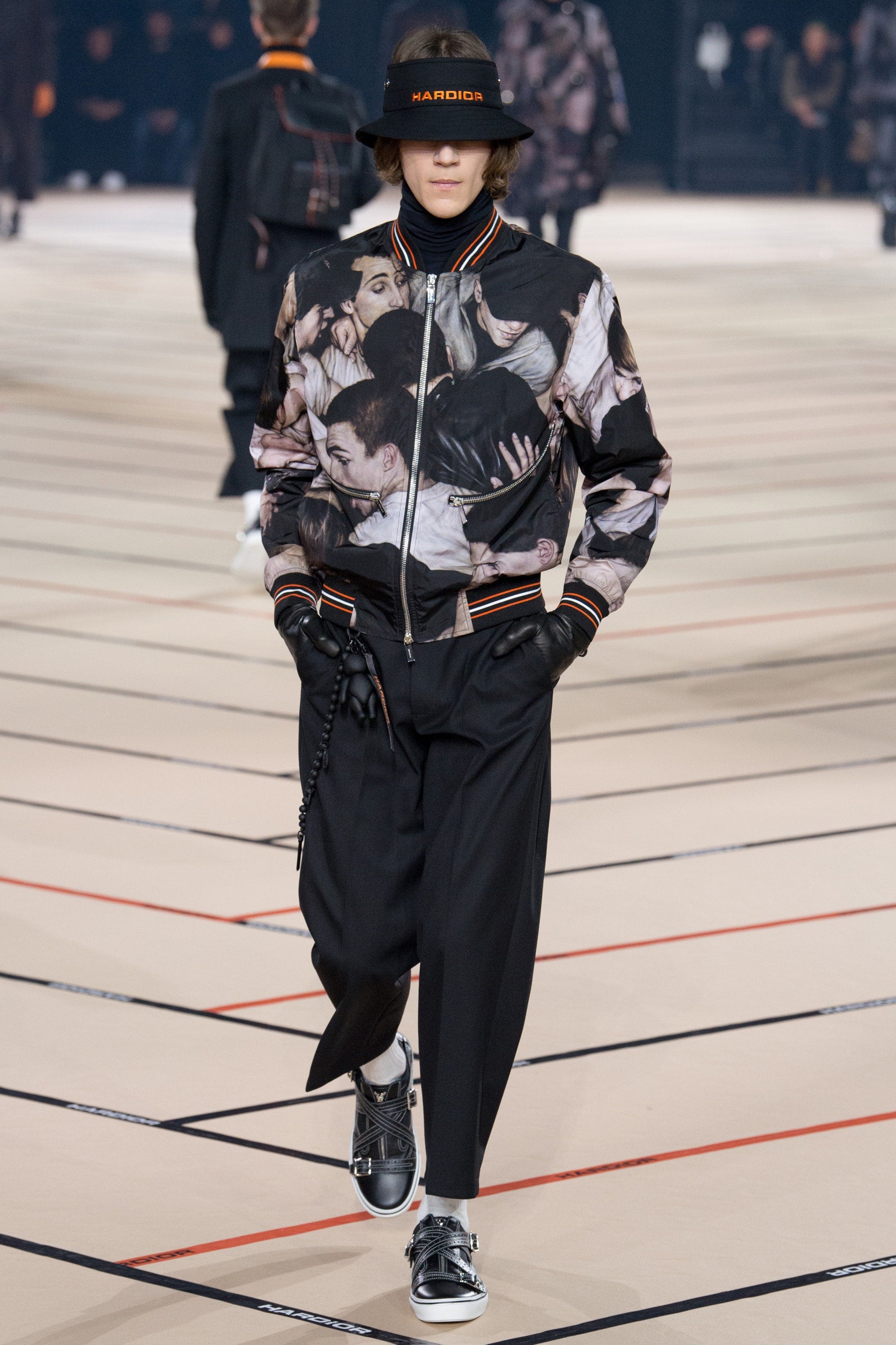 FW17 Dior Homme Dan Witz “Moshpit” Bomber Jacket