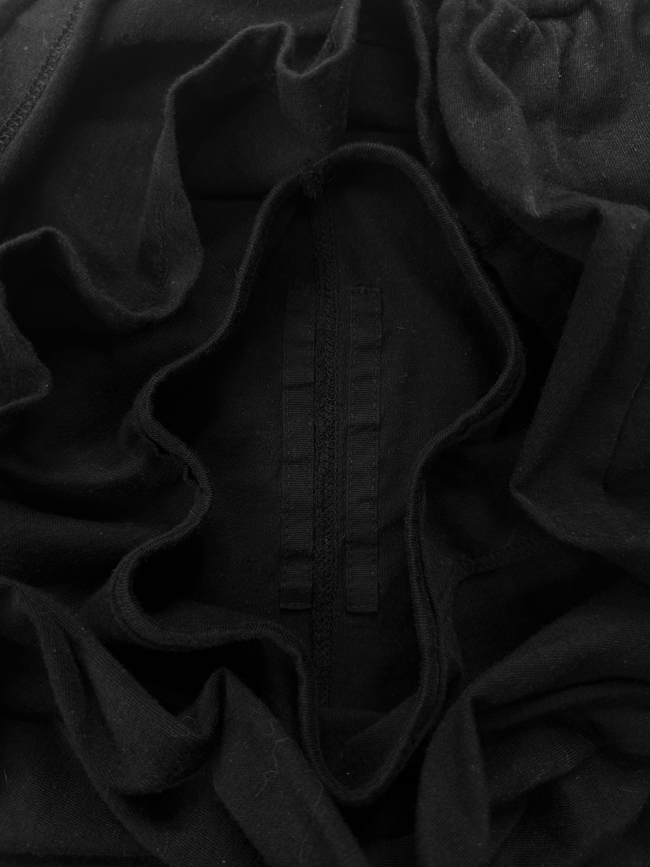 Rick Owens DRKSHDW Black Light Weight Long Sleeve Shirt