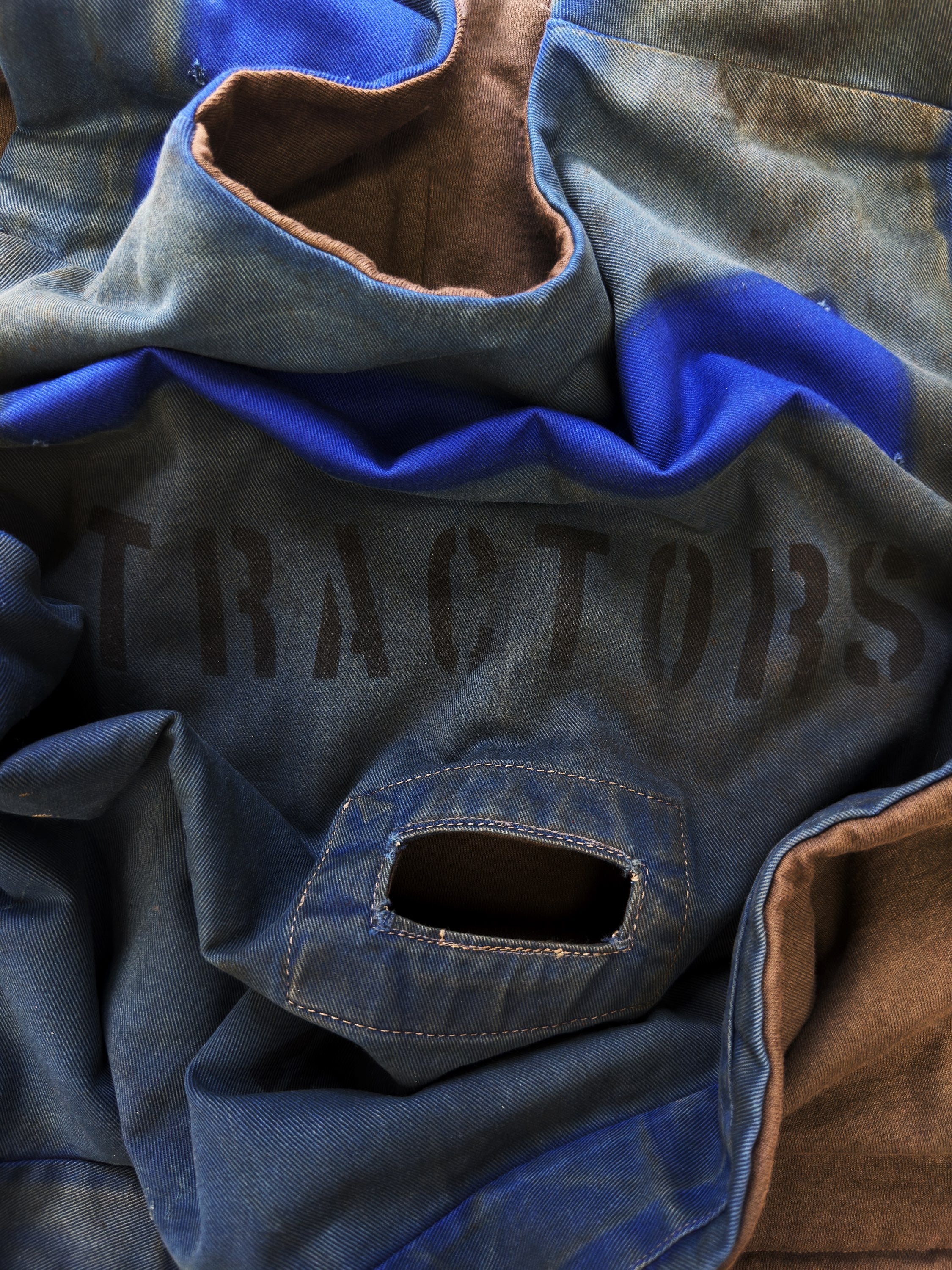 2024 Yeezy UNRELEASED SAMPLE ‘Tractors’ Reconstructed Blue Cargo Vest