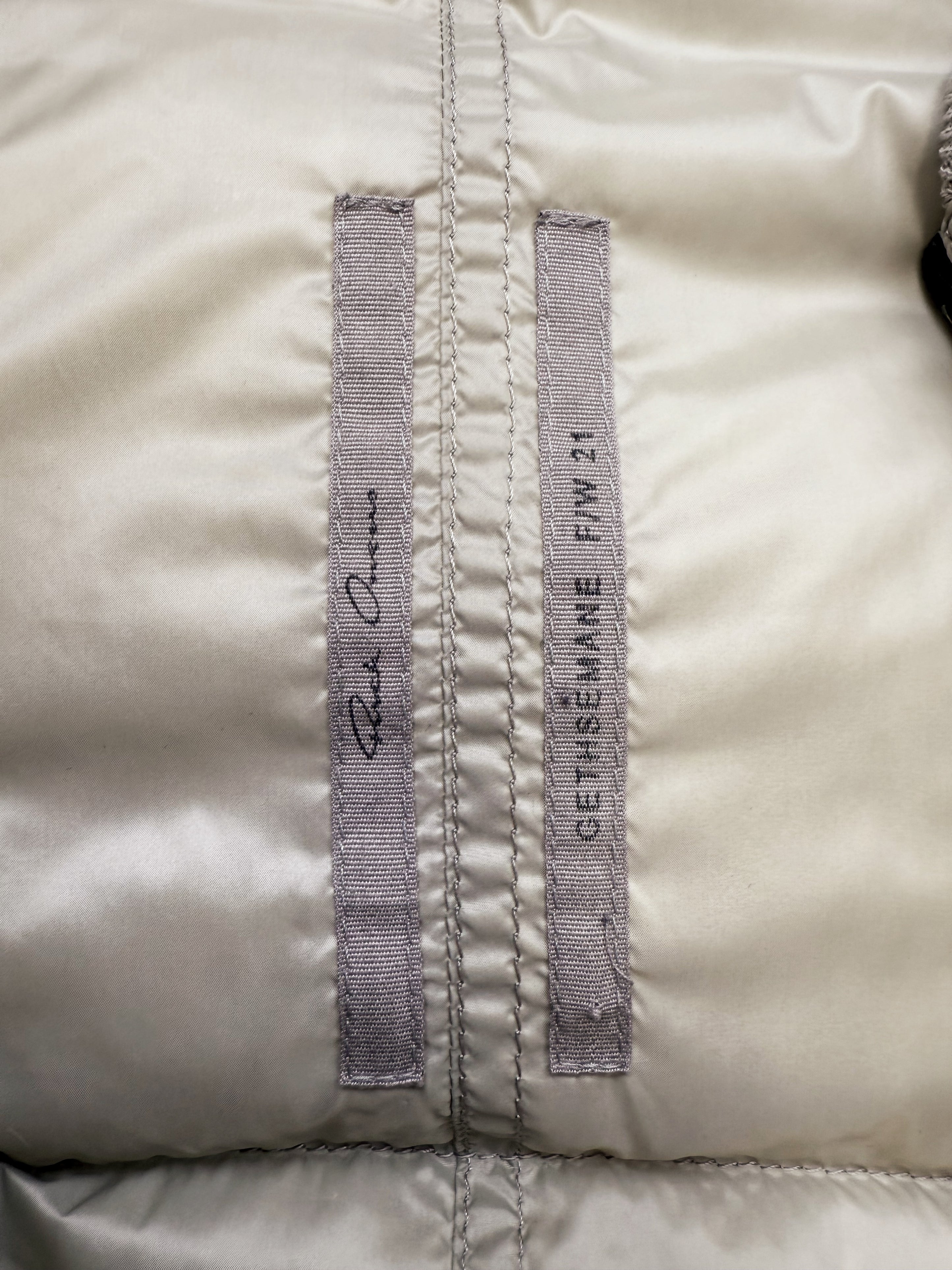 AW21 Rick Owens ‘Gethsemane’ Gradient Puffer Jacket