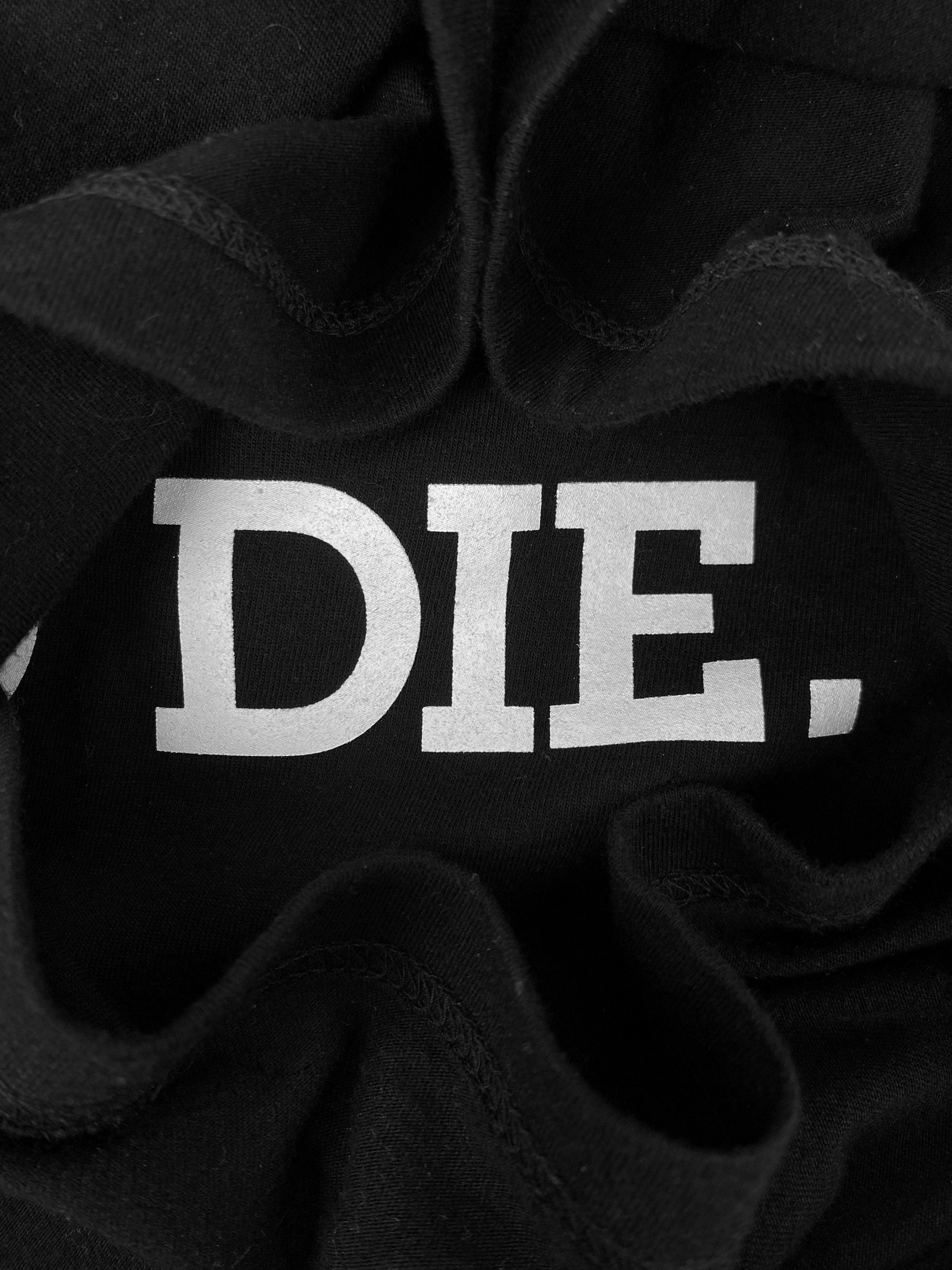 SS06 Number (N)ine ‘Young to Die’ Re-Edition Slogan T-Shirt