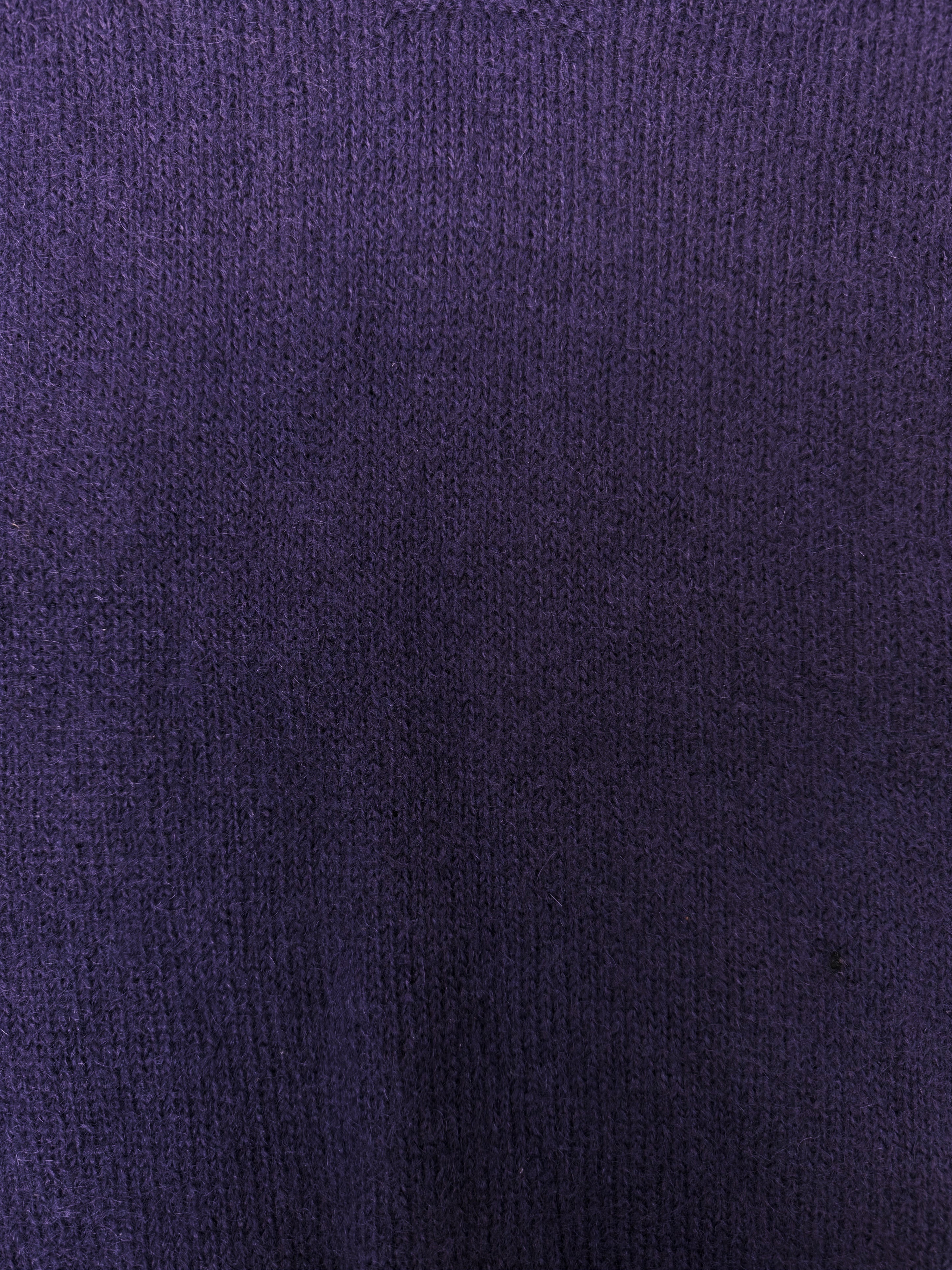 Needles Purple Sleeveless Knitted Vest