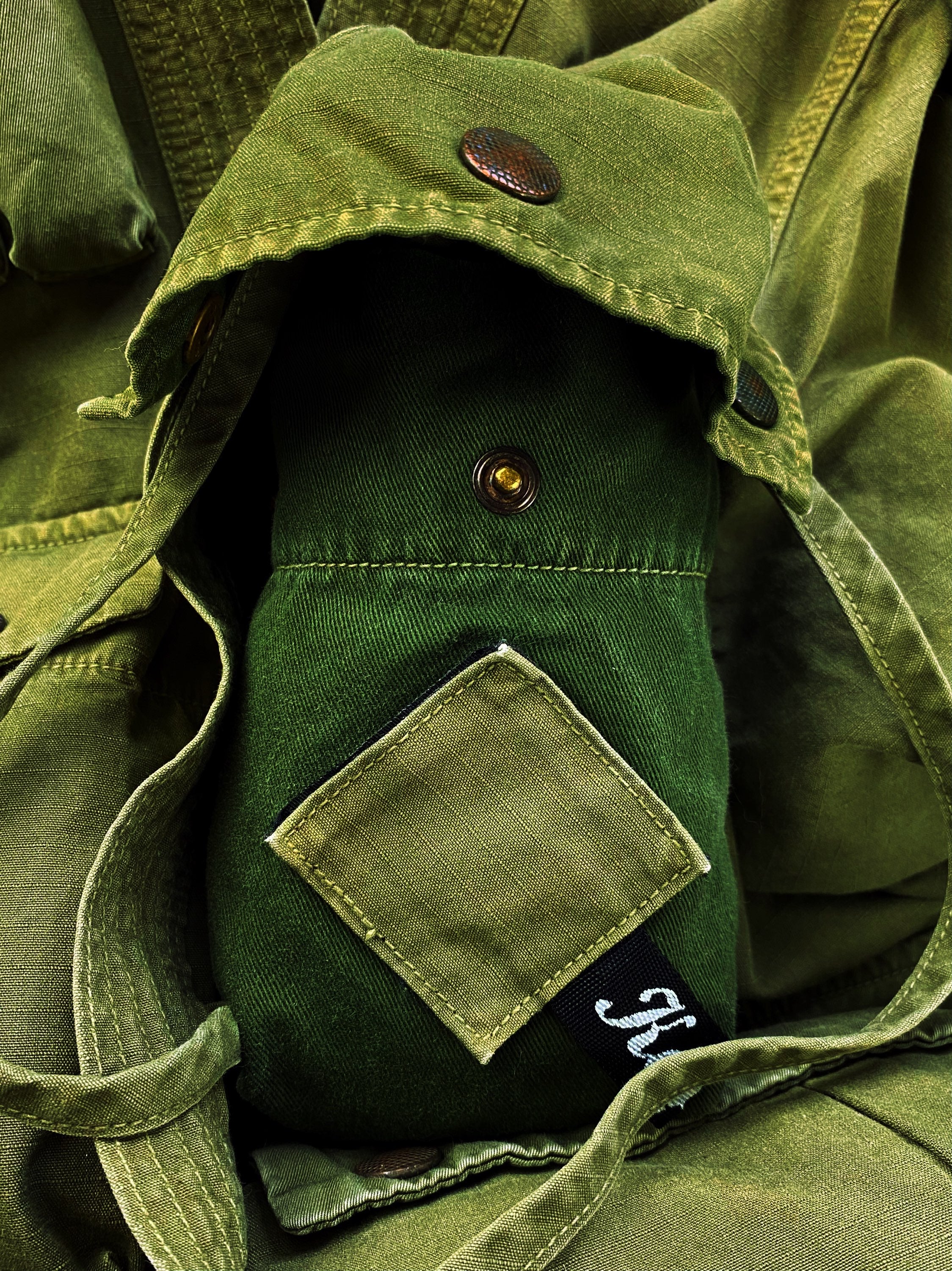 AW19 Kapital ‘Alpine’ Multi Pocket Denim Cargo Kimono Jacket