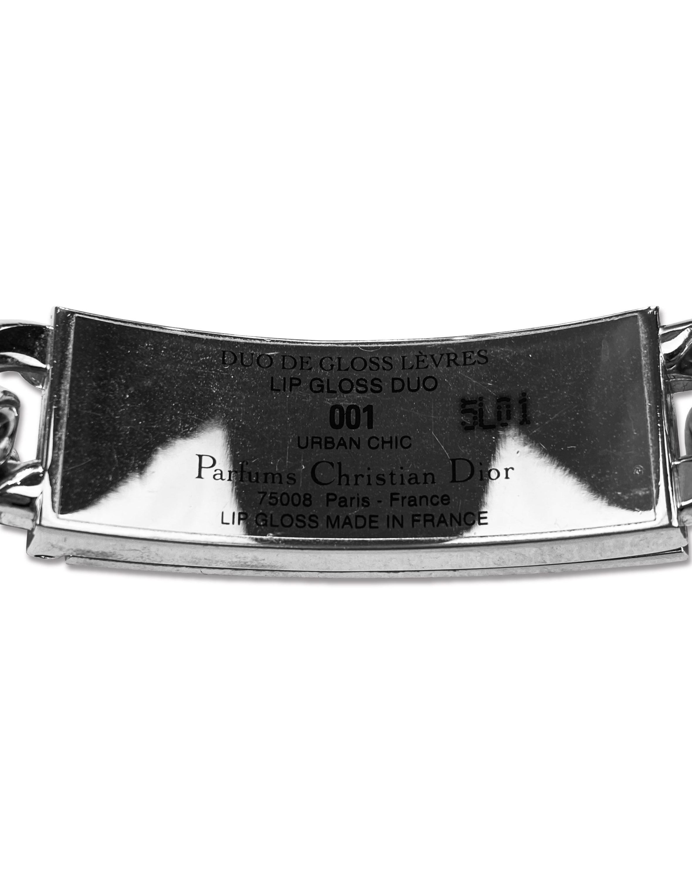 Dior Cuban Link Hinged Stash Bracelet