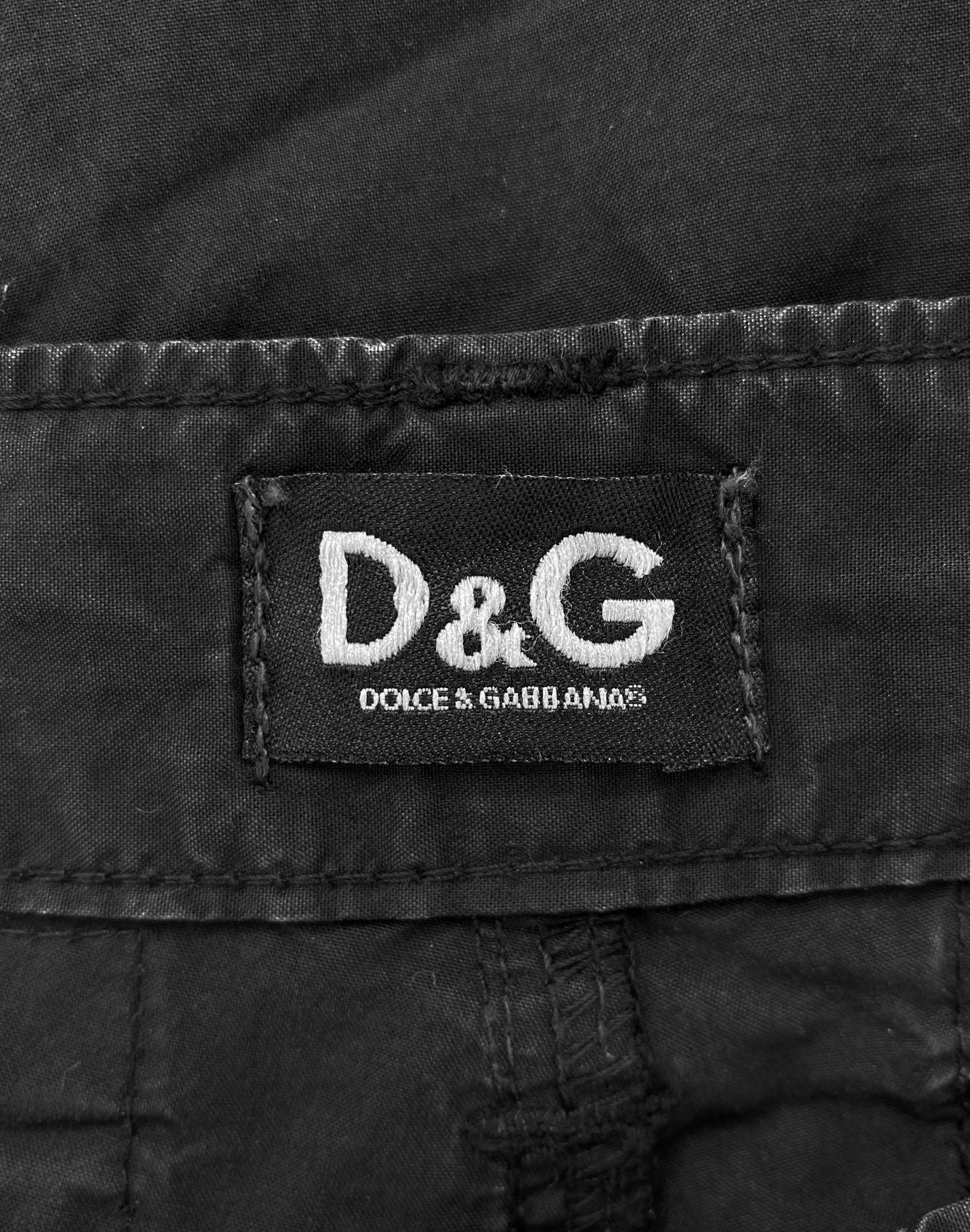 2000’s Dolce & Gabbana Bondage Strap Cargo Pants