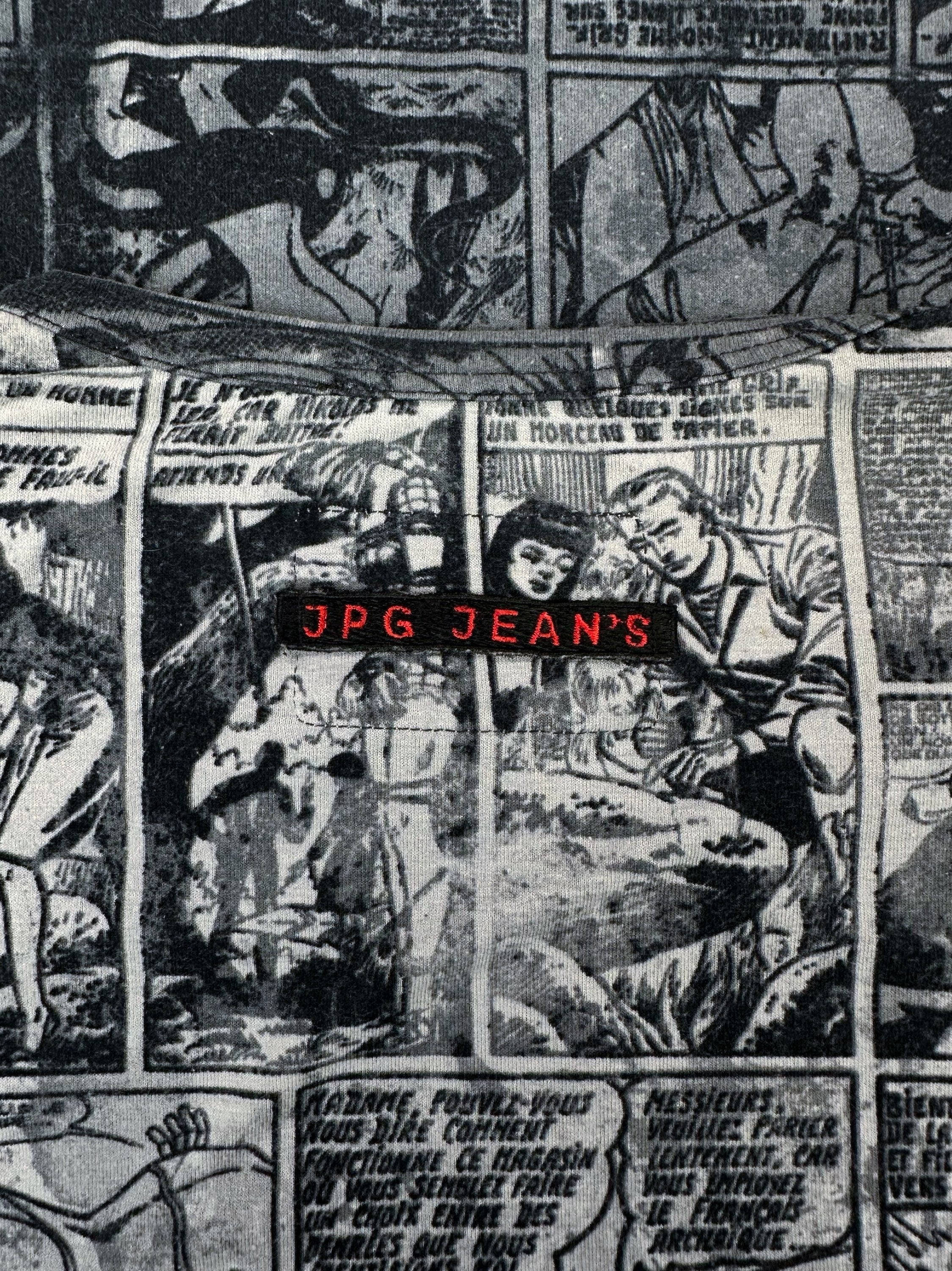 SS95 Jean Paul Gaultier ‘Comic’ Full Print Skin Fitting T-Shirt