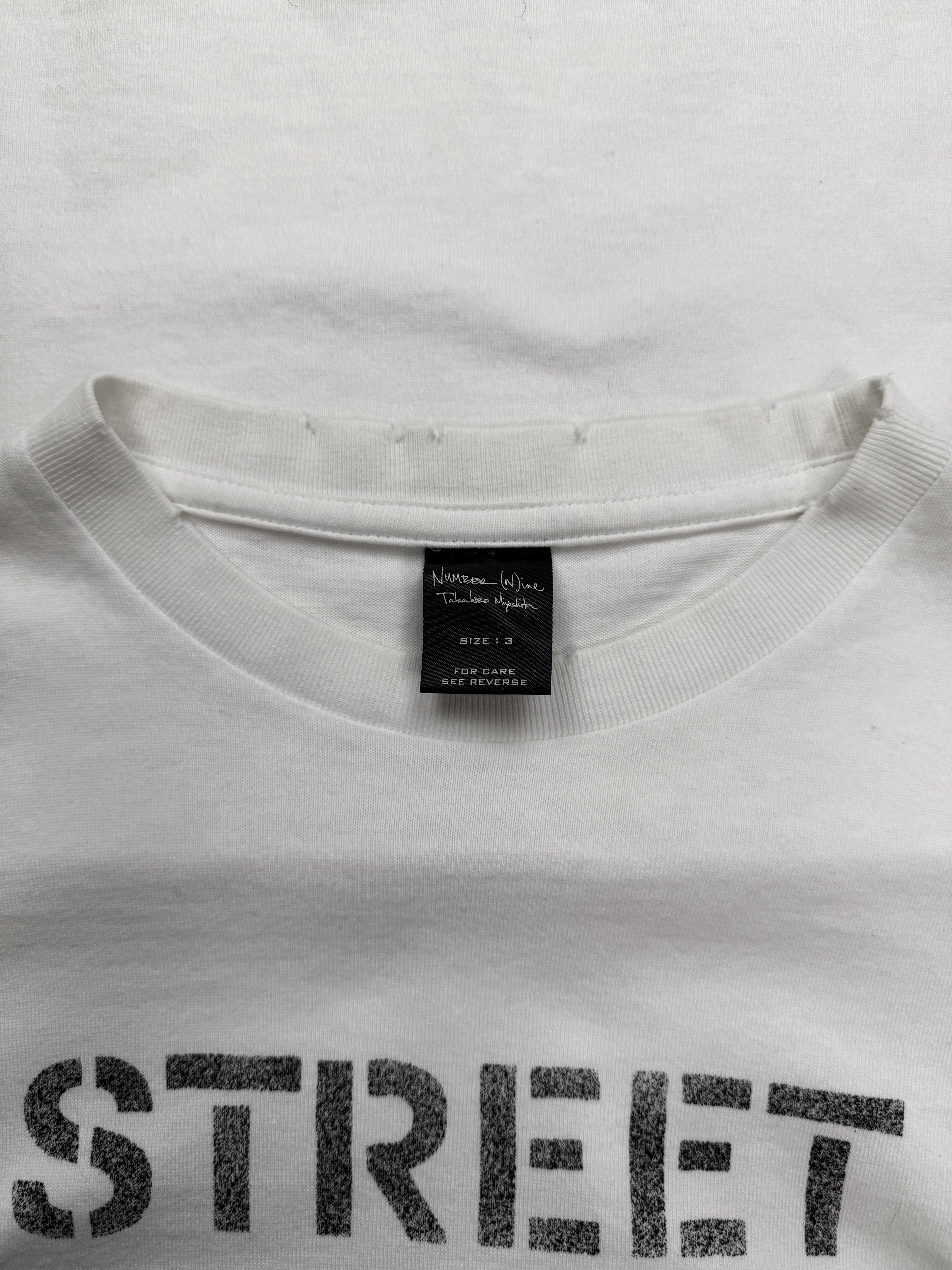 SS04 Number (N)ine ‘Street Hussle’ Dream Baby Dream T-Shirt