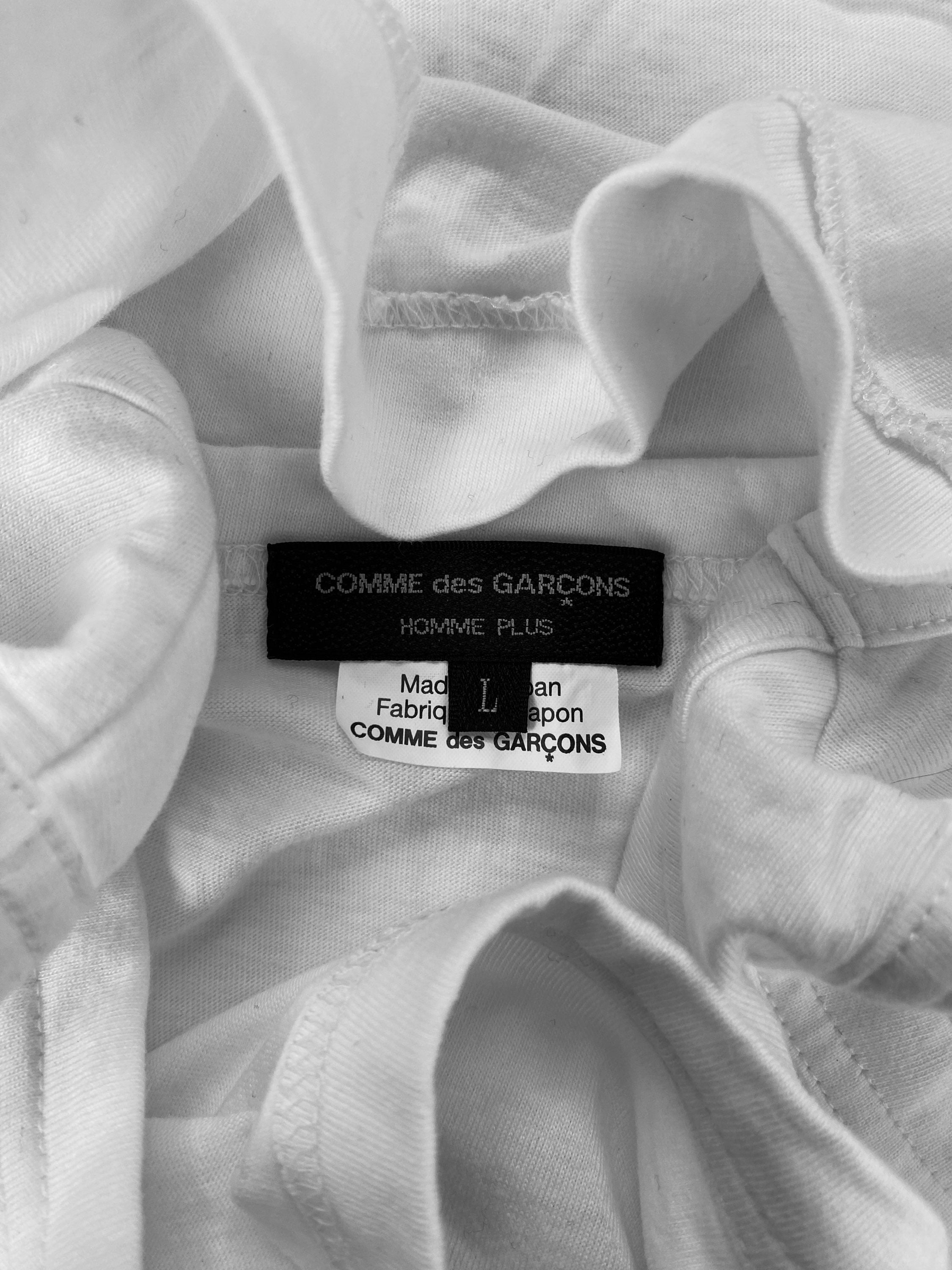 Comme des Garçons Homme Plus Skull Negative Graphic Tank-top