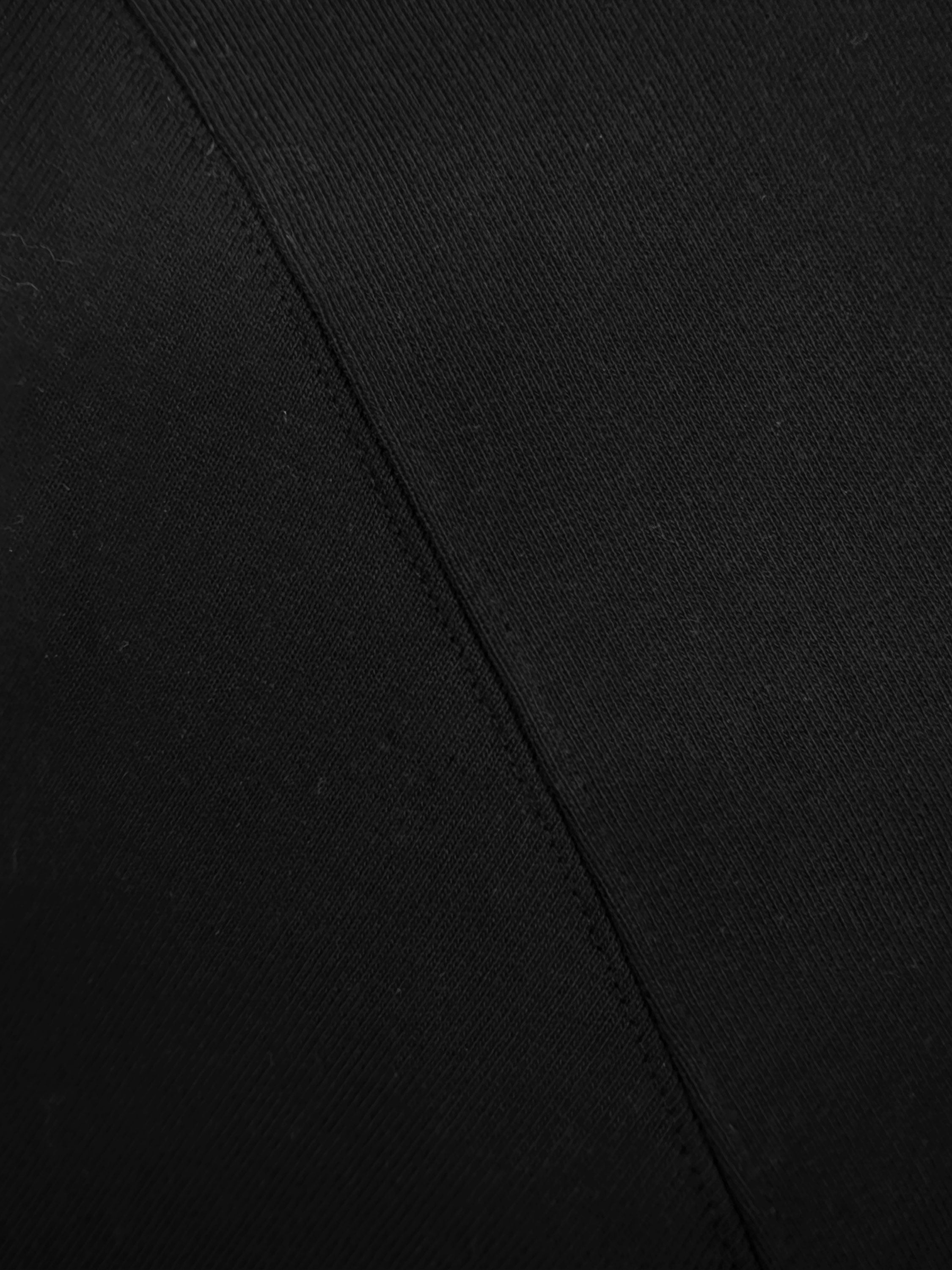 Dries Van Noten Black Heavy Weight Crewneck