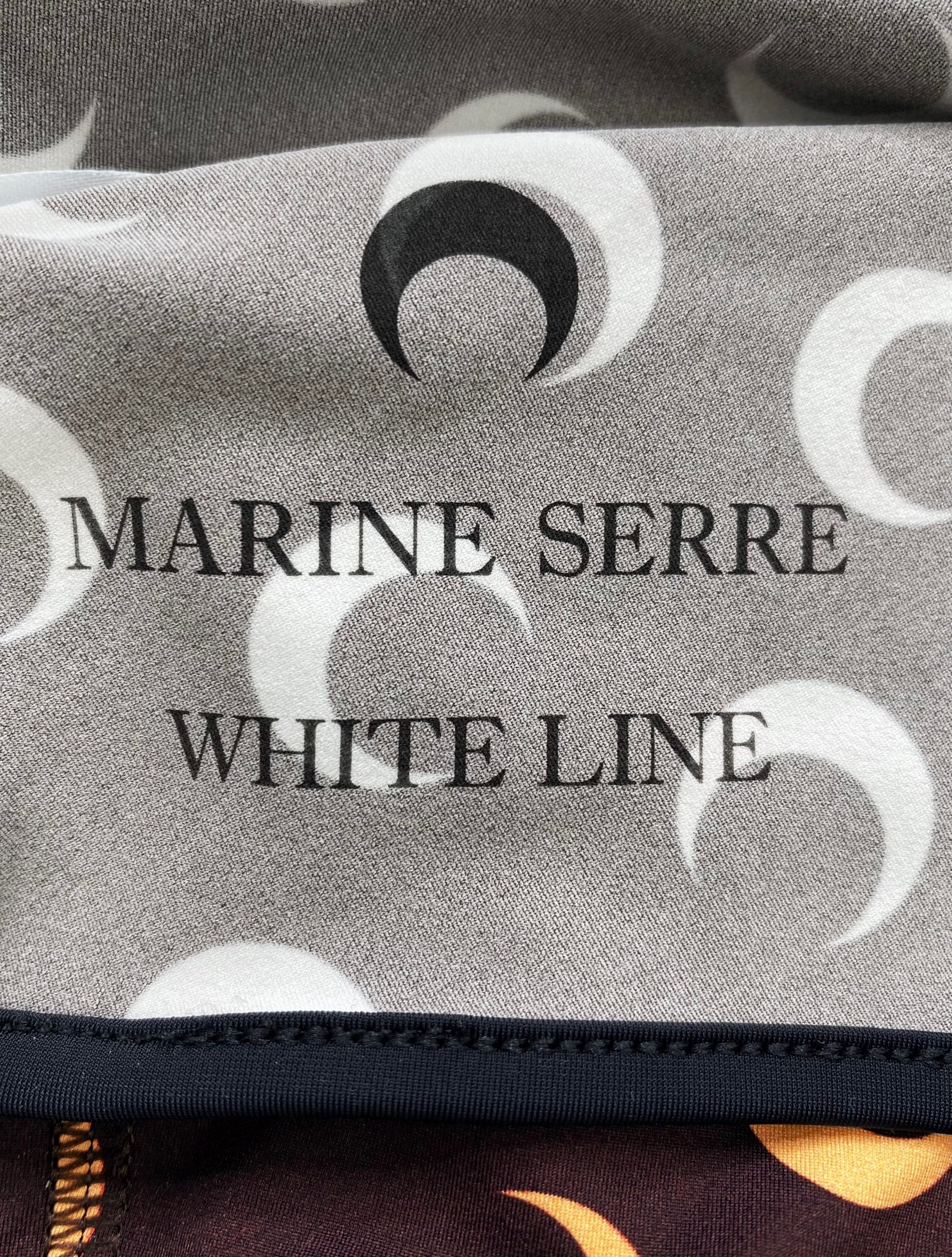 SS22 Marine Serre Monogram Moon Crescent Balaclava