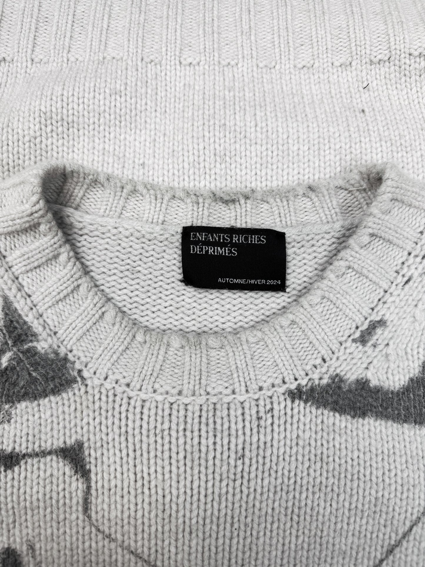 AW24 Enfants Riches Deprimes ‘Past In Vain’ Naked Woman Knit Sweater
