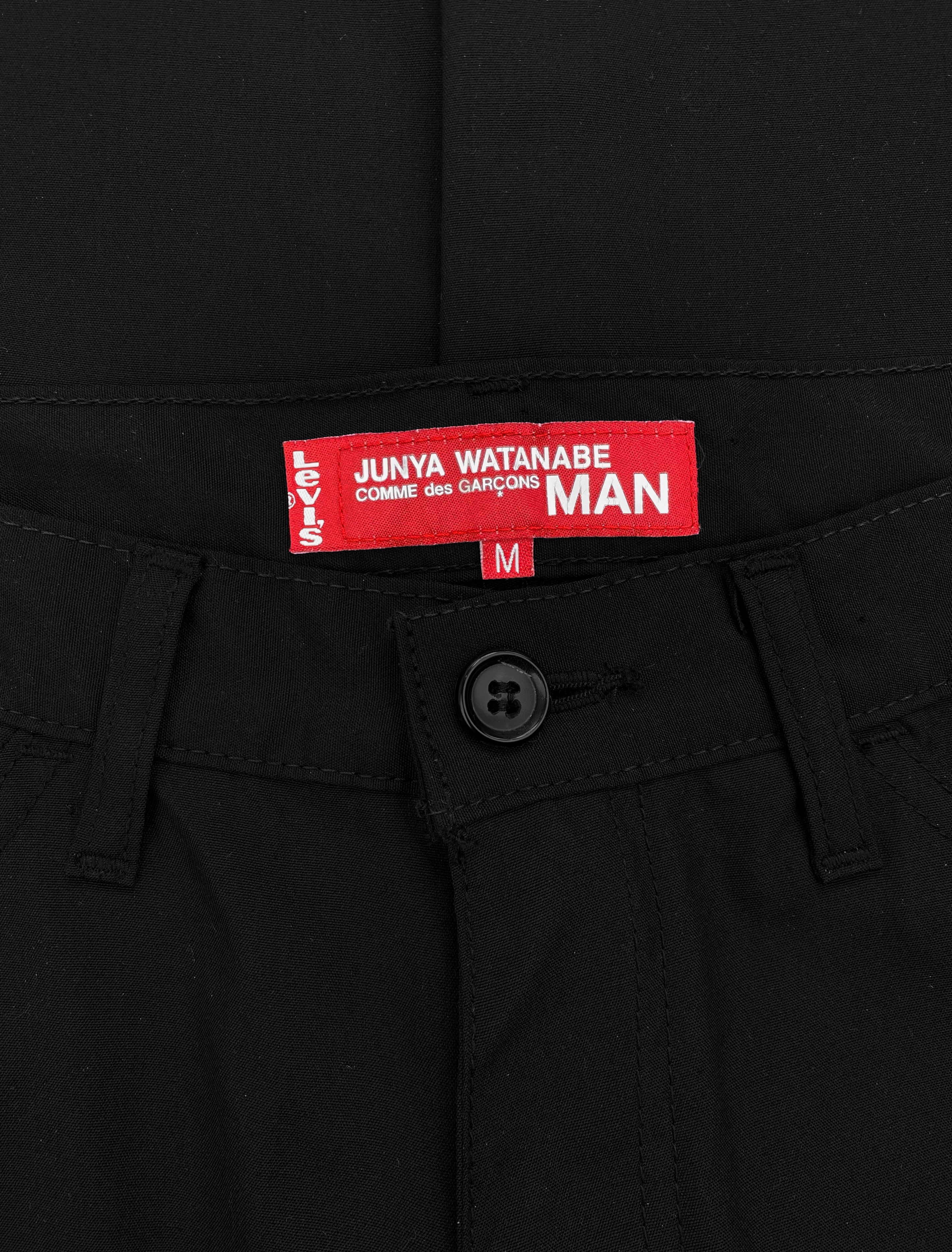 SS02 Junya Watanabe “Parasite” Graphic Print Poem Trousers