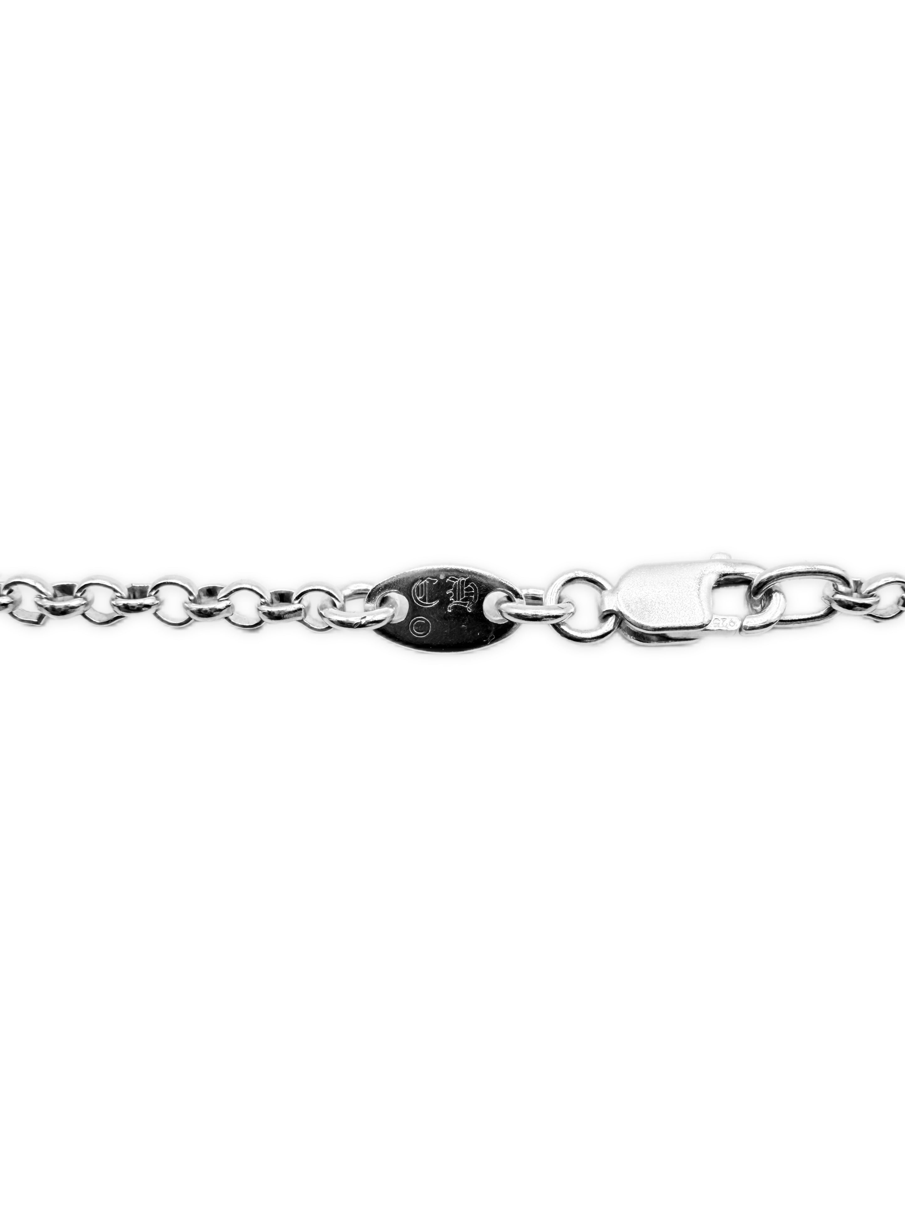 Chrome Hearts 20 in Roll Chain .925 Silver Necklace