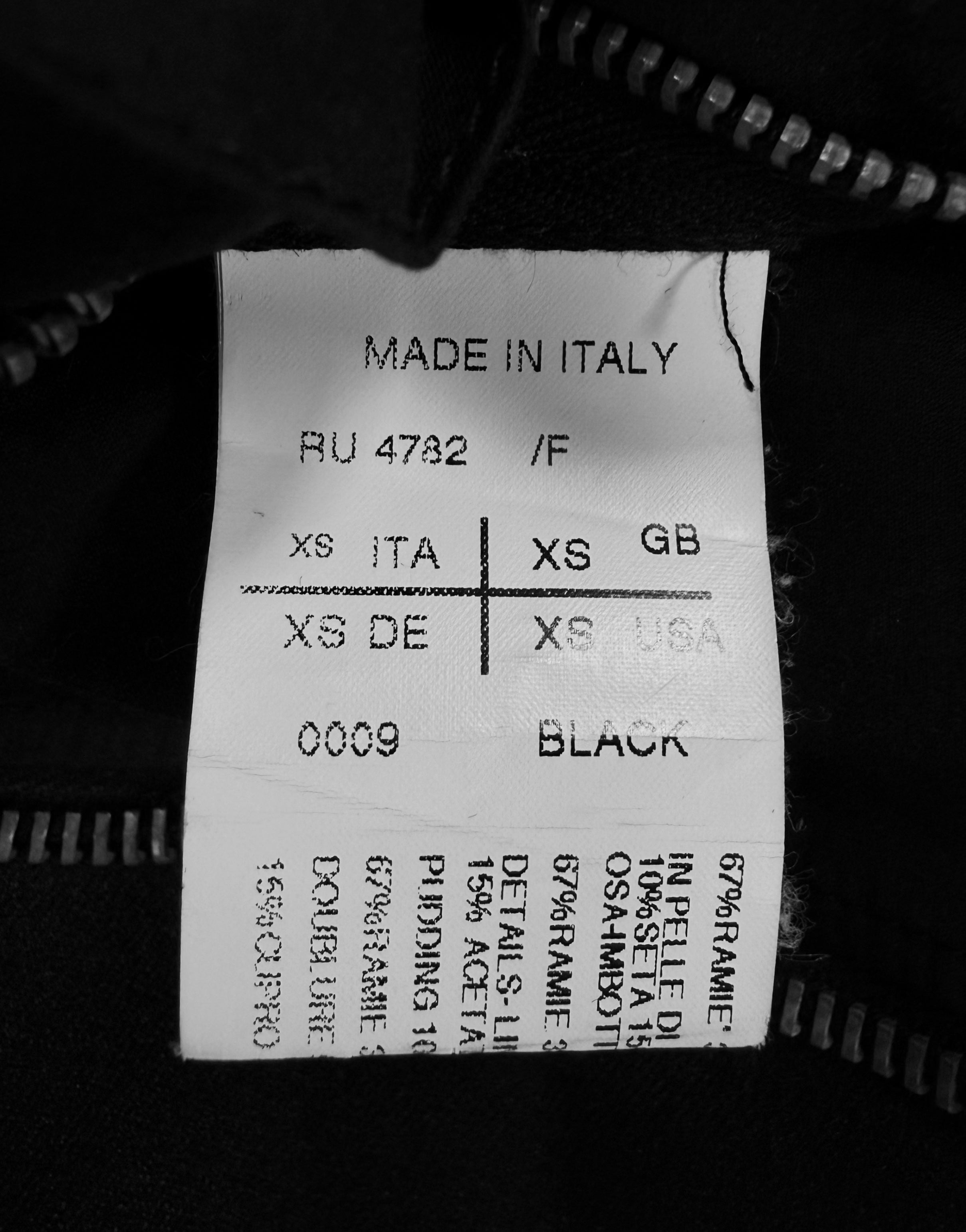 AW09 Rick Owens ‘Exploder’ Black Split Hood Parka Jacket