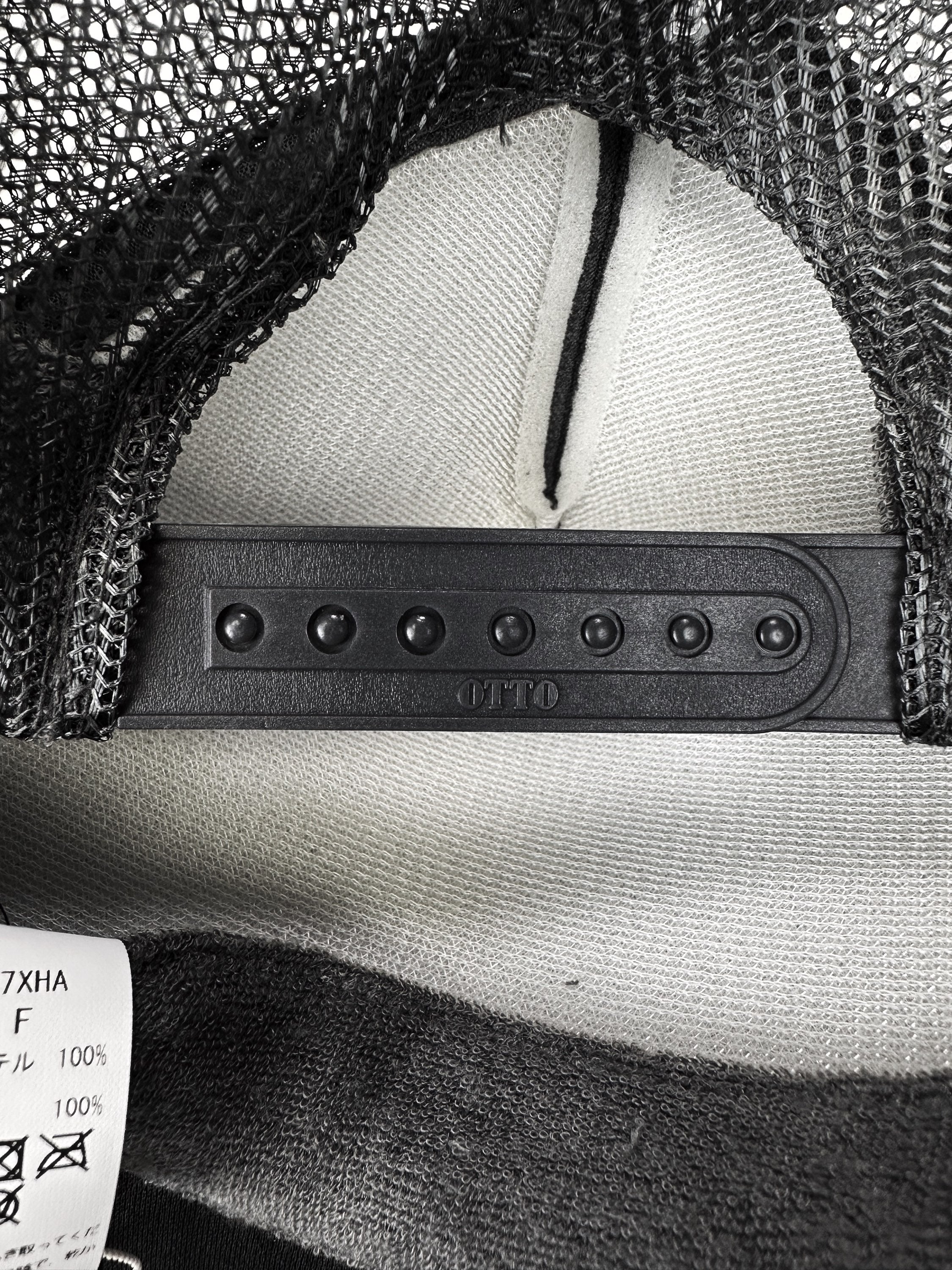 AW24 Kapital Kountry ‘Clutcher’ Mesh Grey Snap Back Trucker Hat