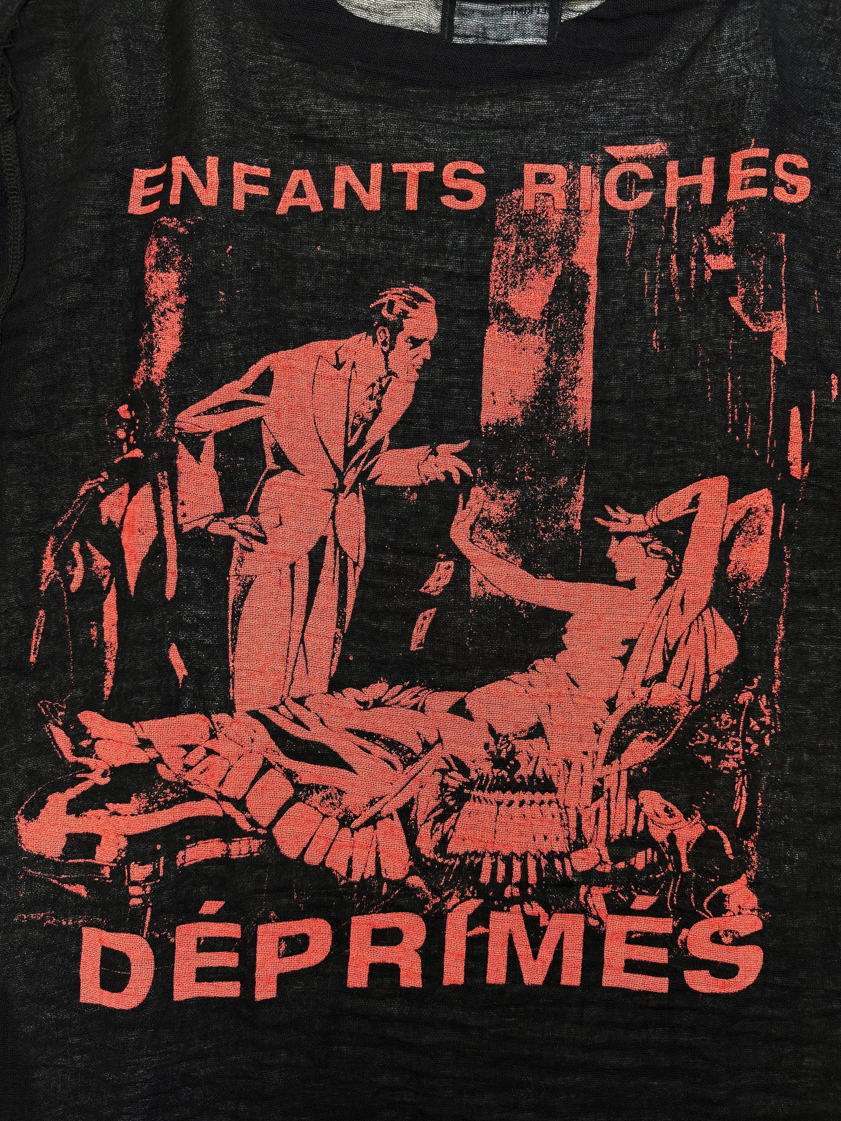 AW23 Enfants Riches Deprimes Dunked Dorothy Mesh Long Sleeve