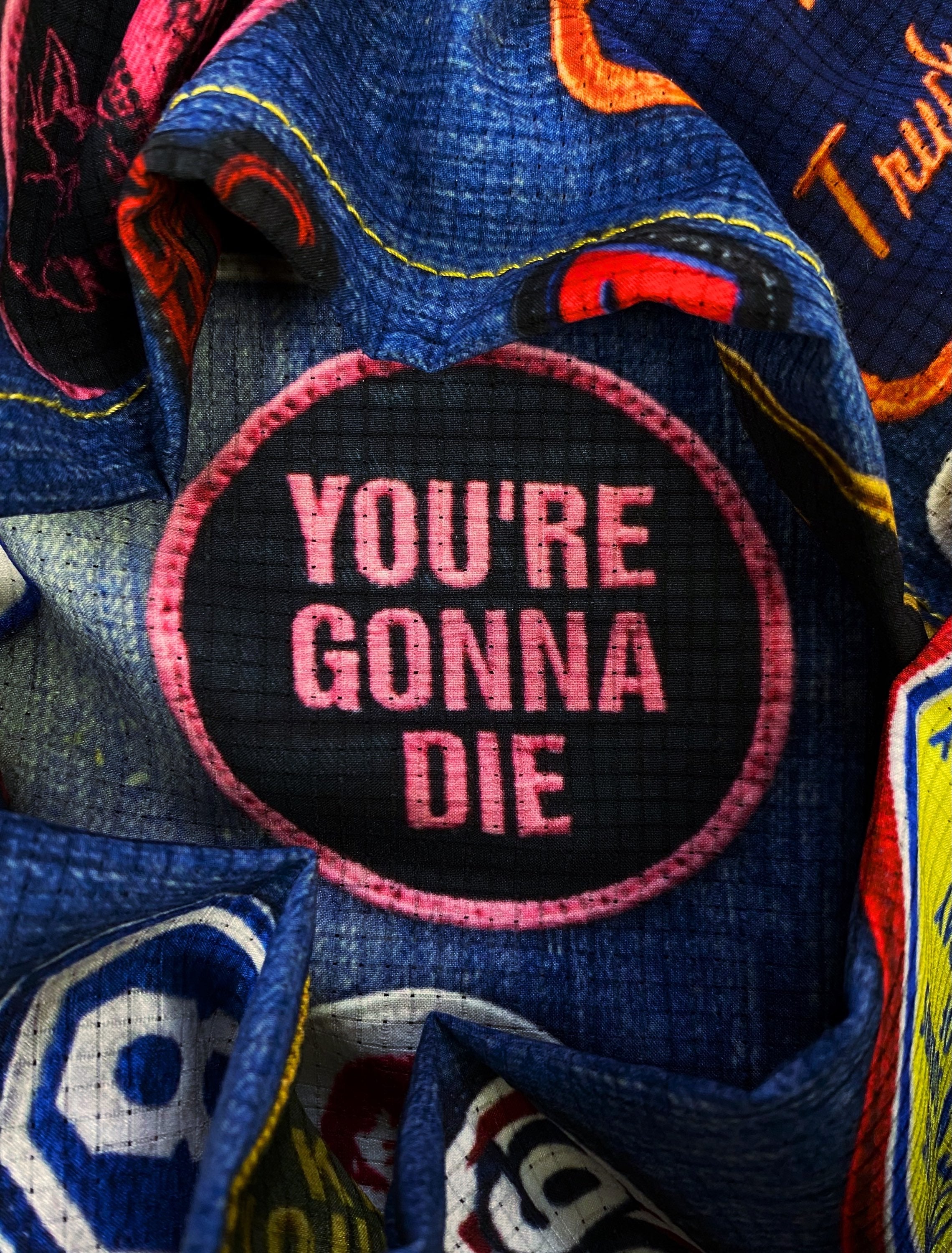 00s Hysteric Glamour ‘Trompe L’Oeil’ Patchwork Indigo Denim Bottoms