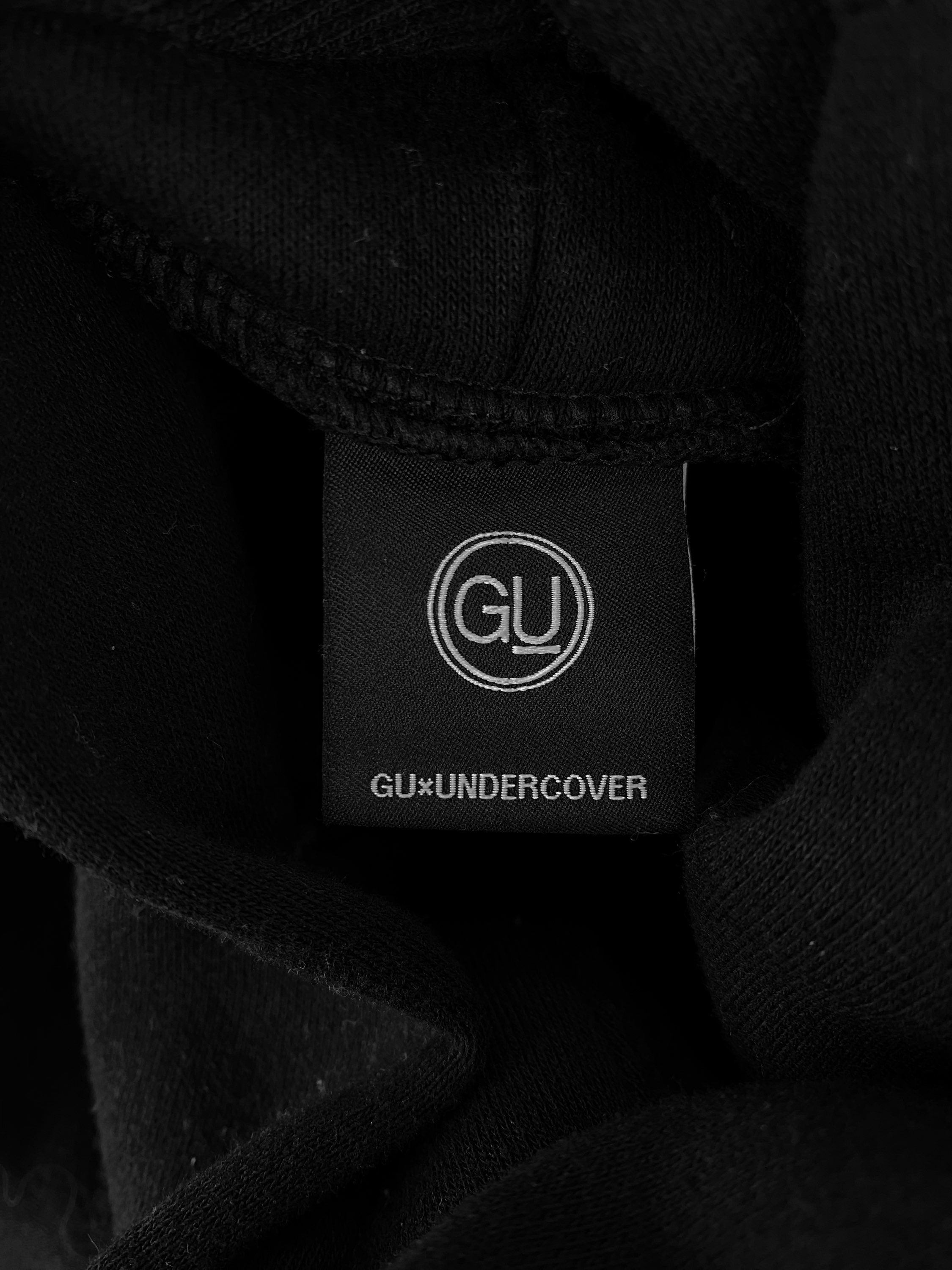 Undercover ‘Mushroom’ Black Heavyweight Spellout Hoodie