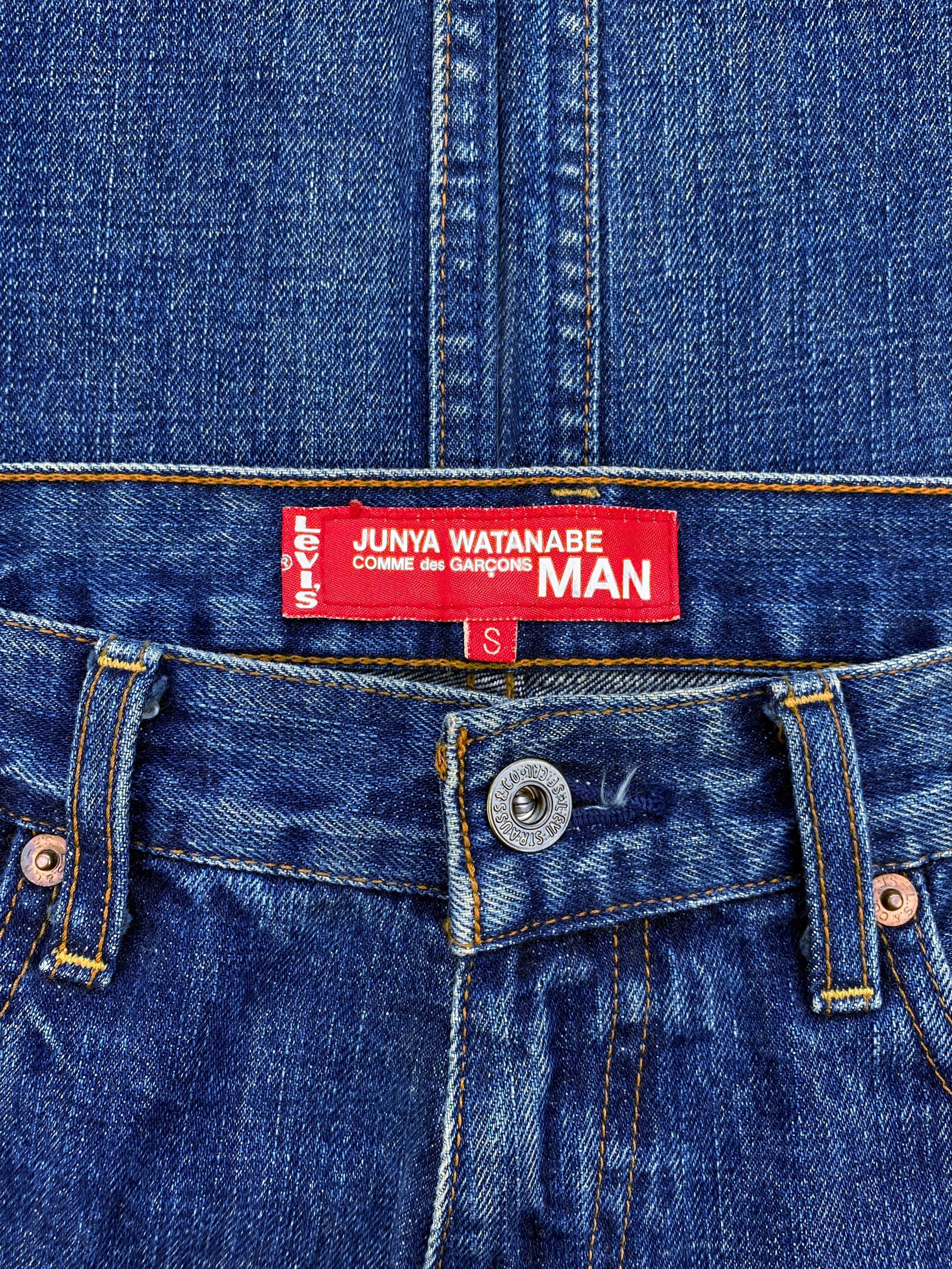 SS02 Junya Watanabe x Levi’s Poem “Fulfill Me” Denim Jeans