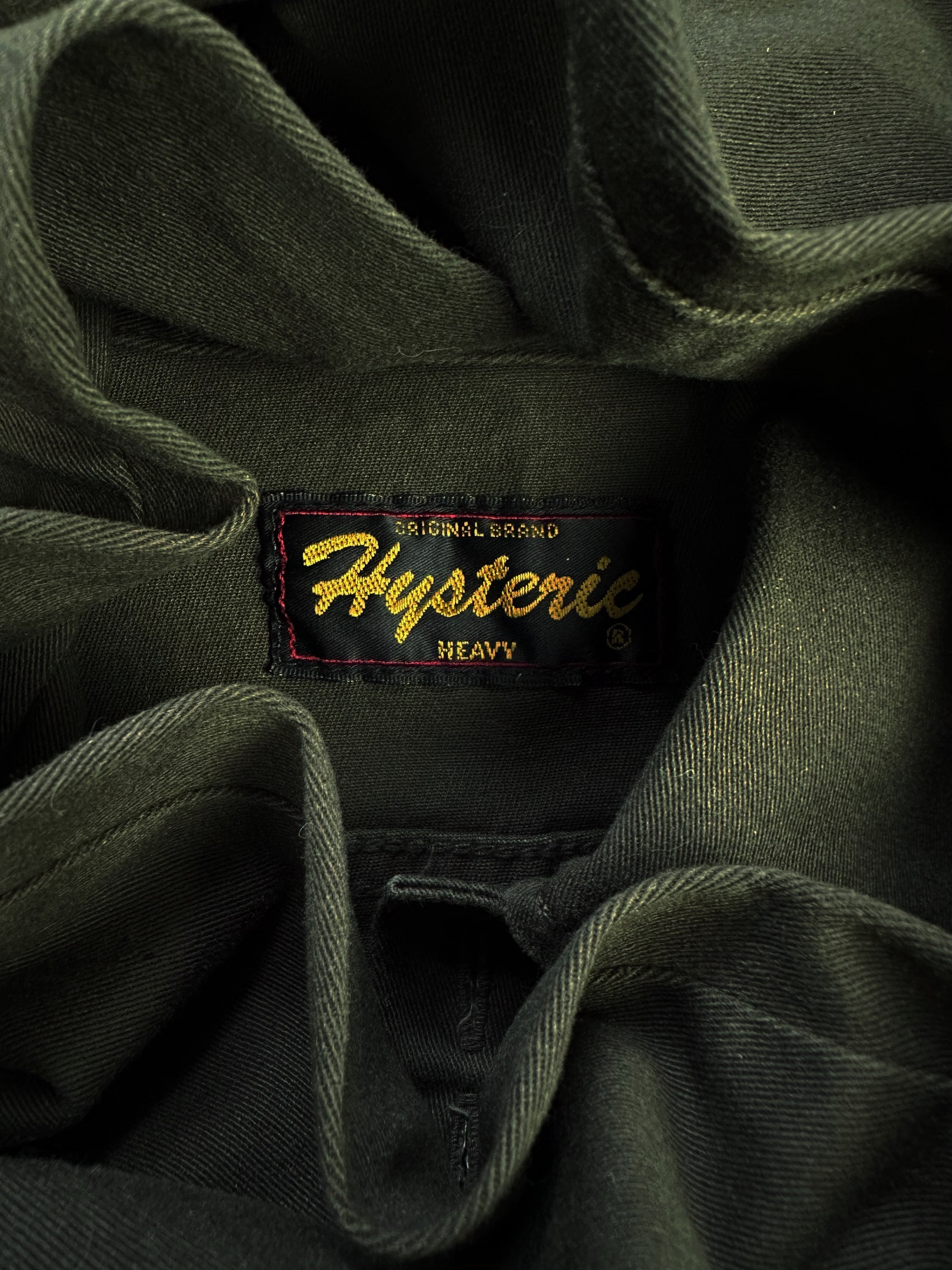 00s Hysteric Glamour ‘See You in Hell’ Green Coveralls