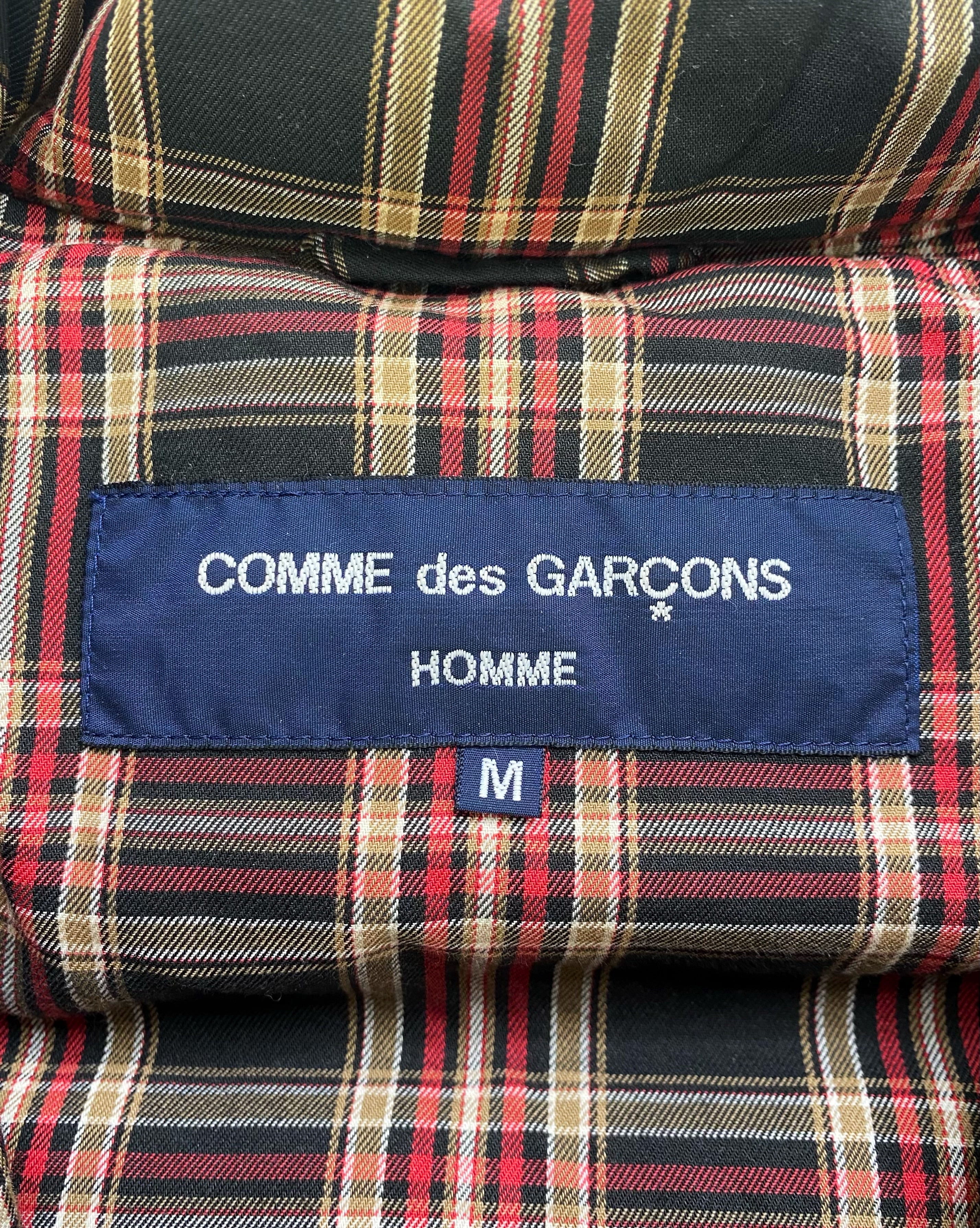 Comme Des Garçons Homme Tan Lined Down Fill Puffer Jacket