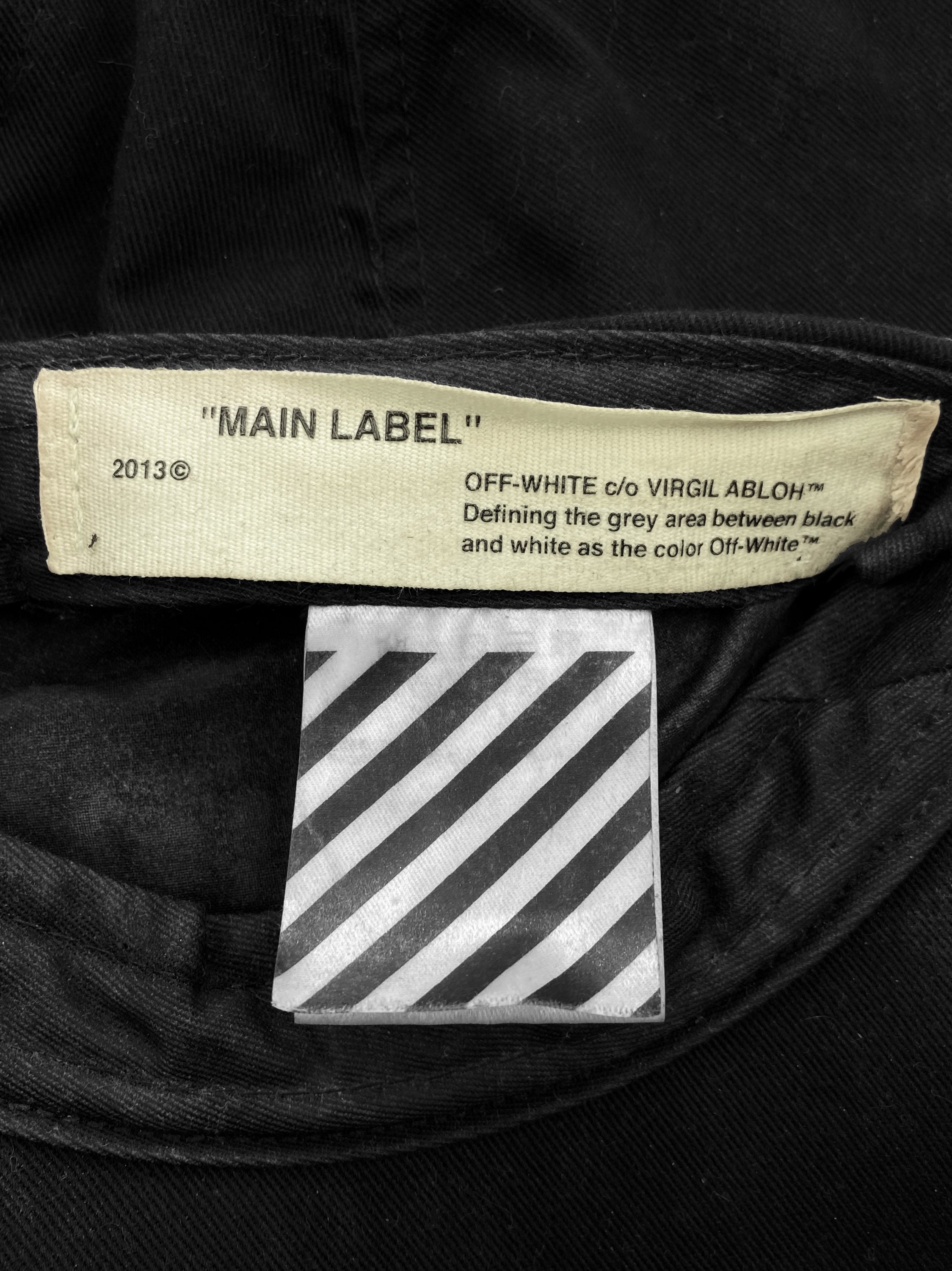 SS17 Off-White ‘Scorpion’ 1st Embroidered Adjustable Black Hat
