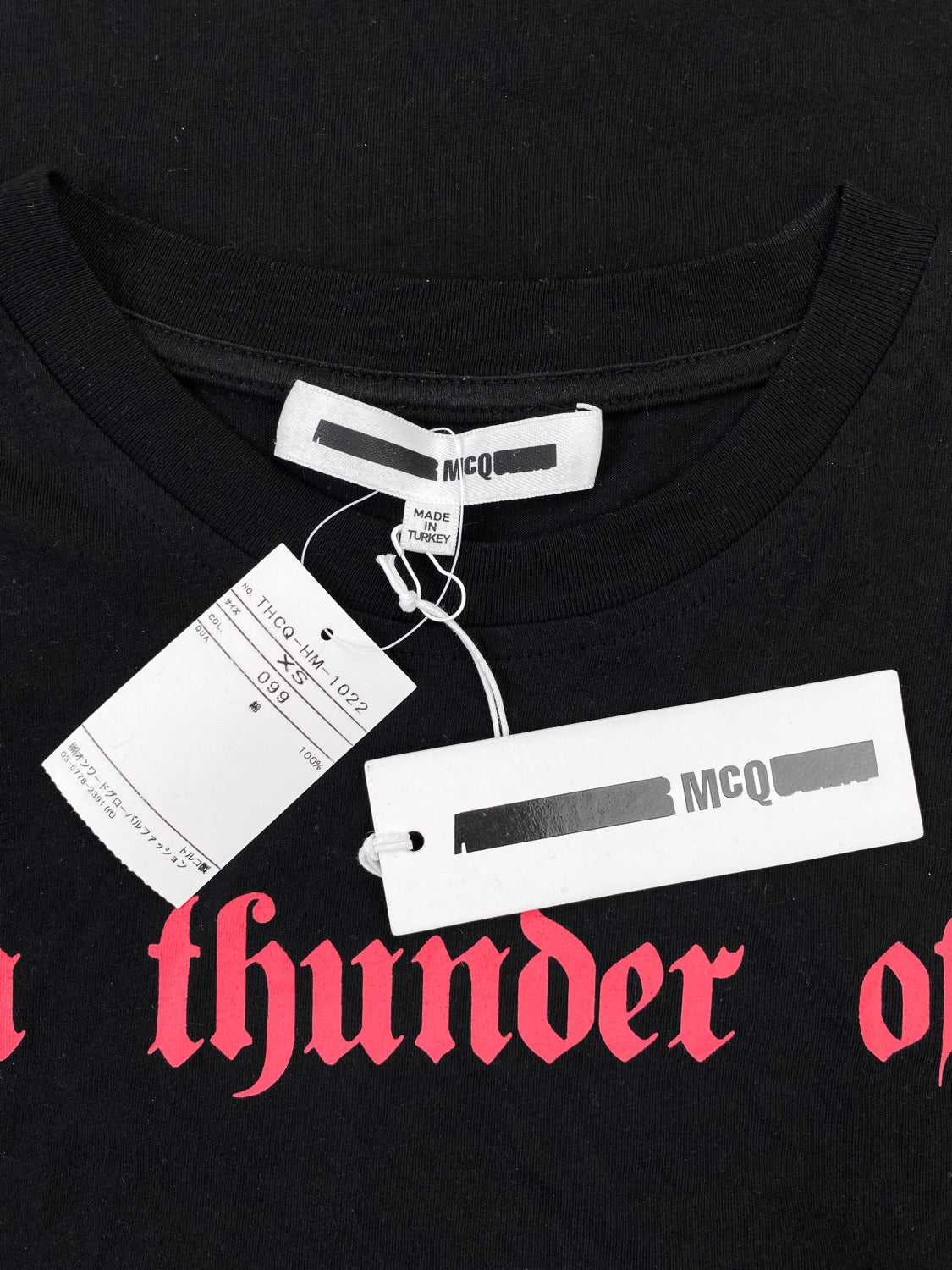 AW16 Alexander McQueen McQ “Dead of Night” Gothic Tank Top