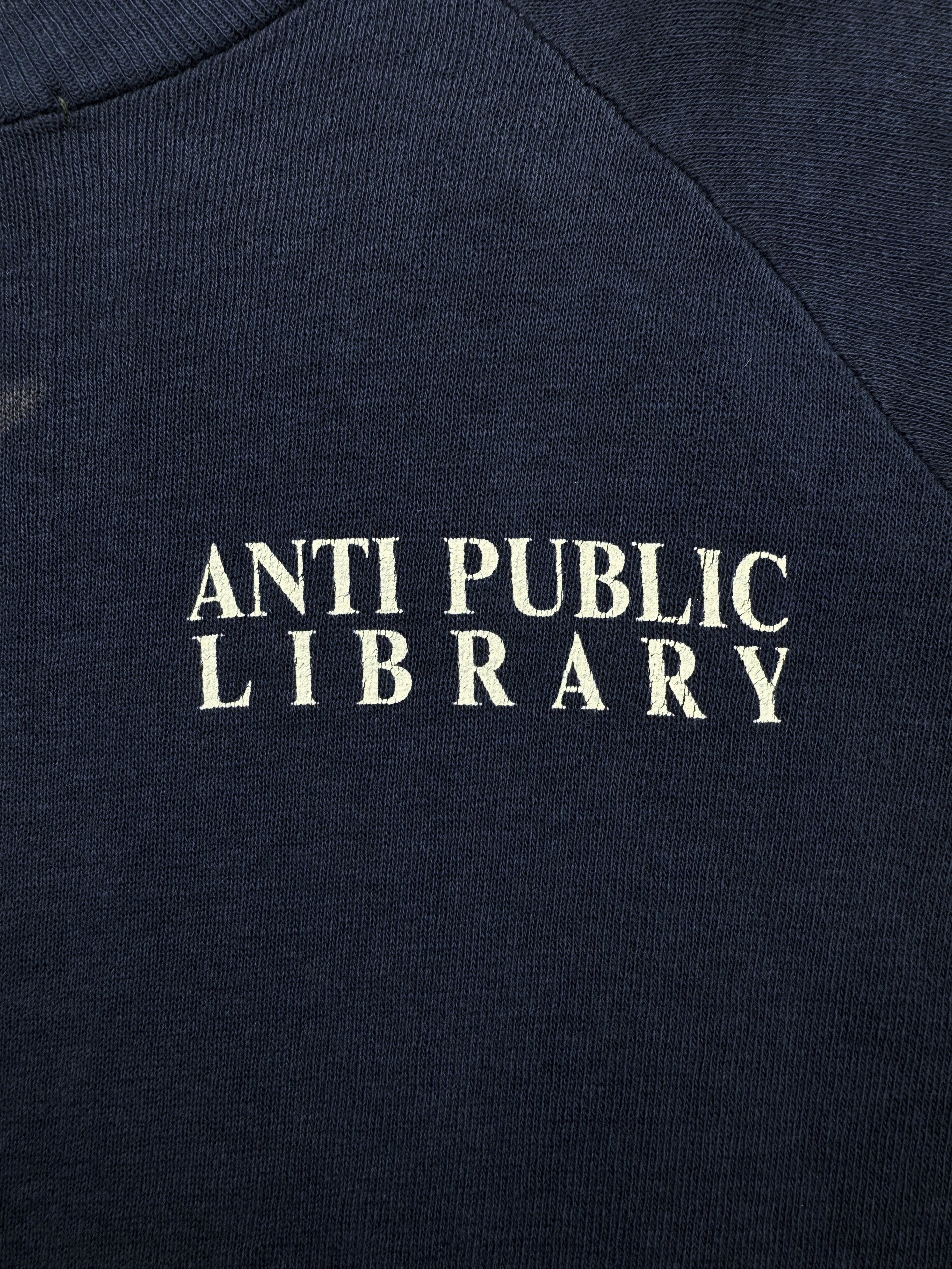 Anti Public Library x Enfants Riches Deprimes Single Stitch Crewneck